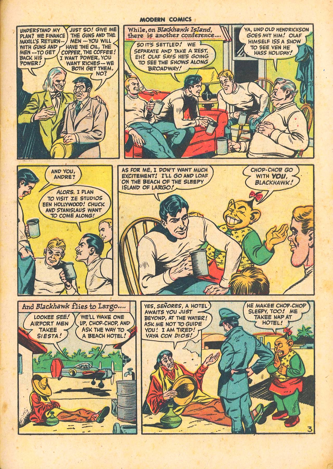 Read online Modern Comics comic -  Issue #54 - 5