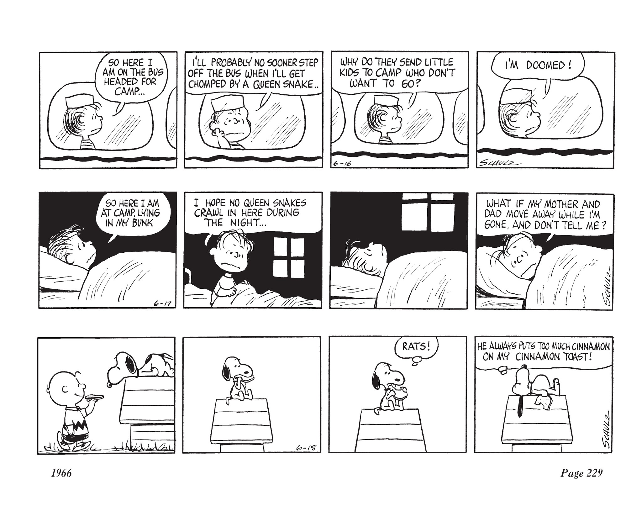 Read online The Complete Peanuts comic -  Issue # TPB 8 - 241