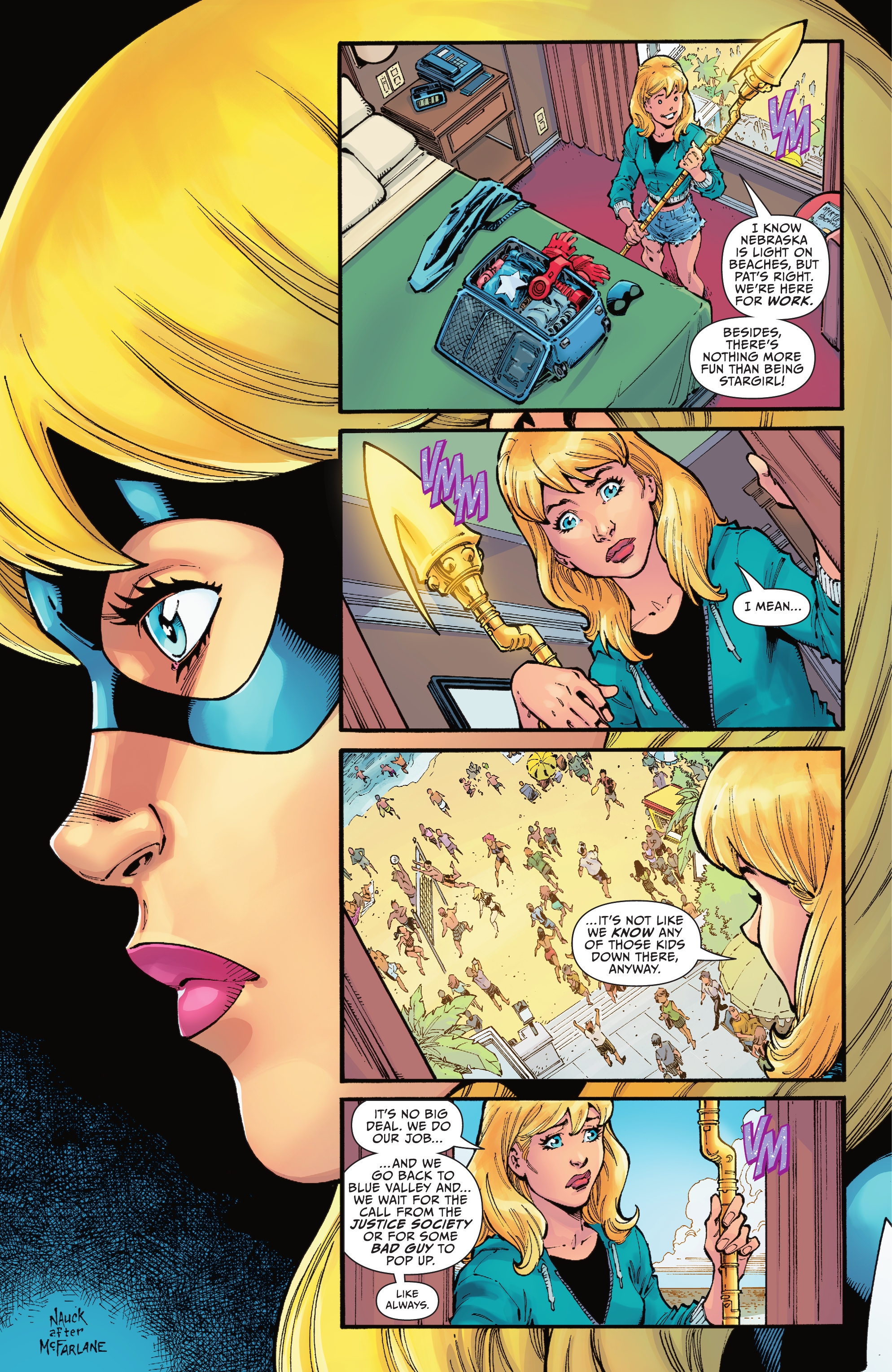 Read online Stargirl Spring Break Special comic -  Issue # Full - 11