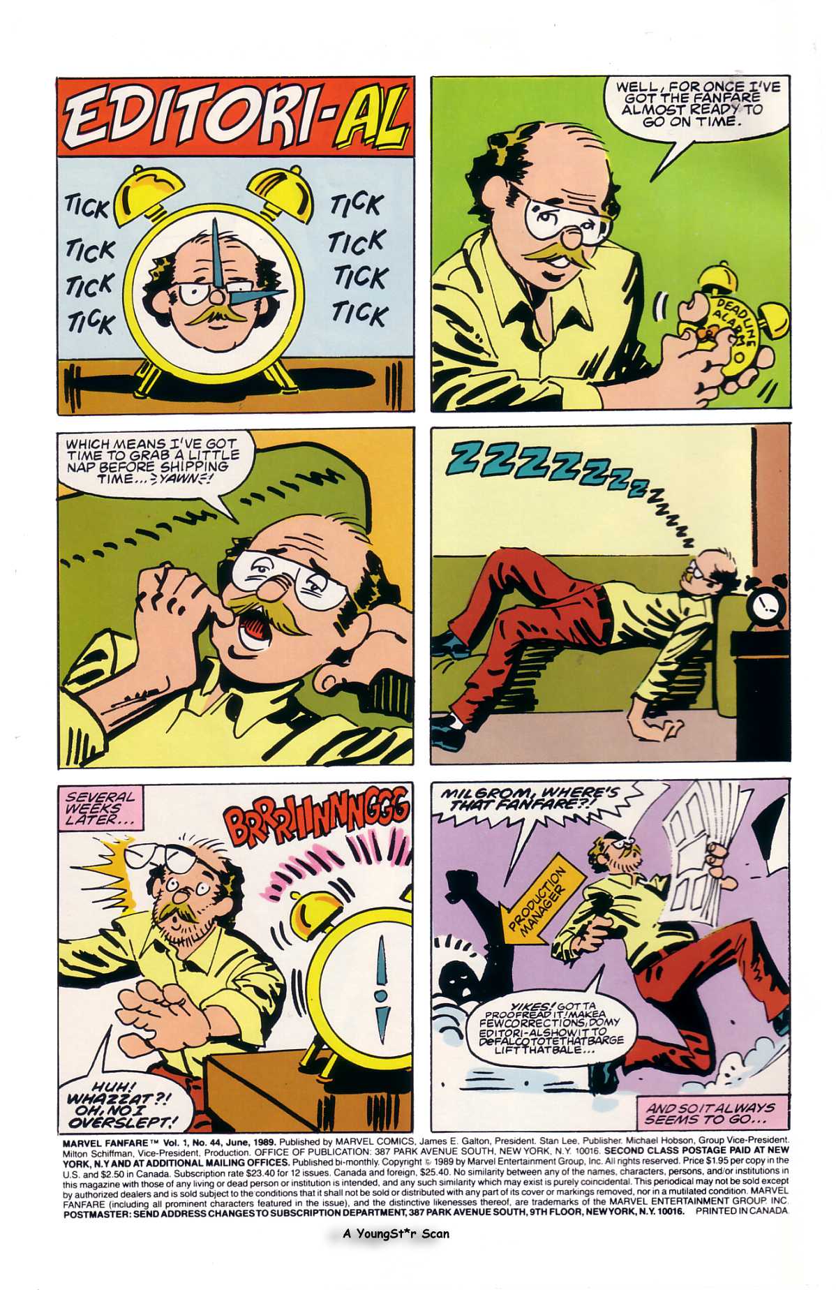 Read online Marvel Fanfare (1982) comic -  Issue #44 - 2