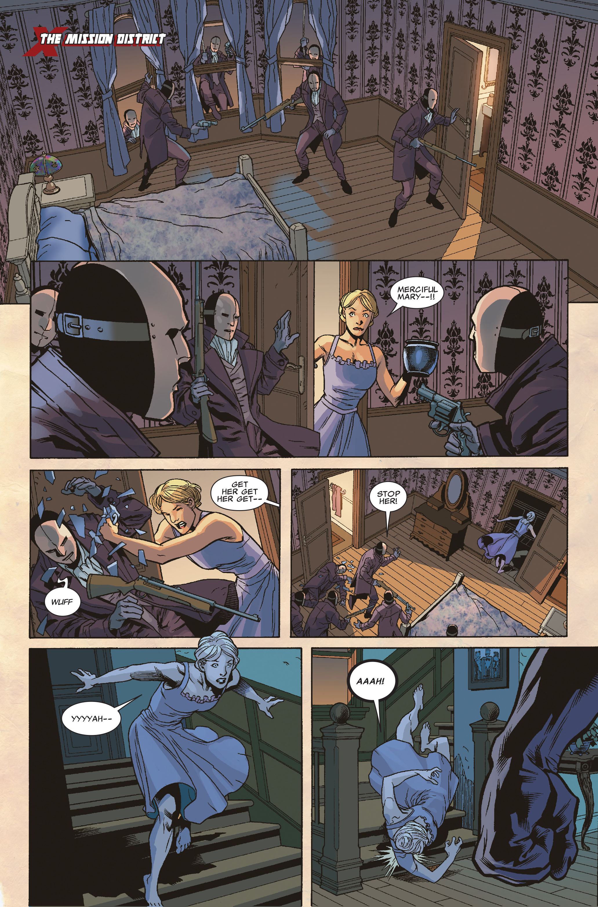 Read online Uncanny X-Men: Sisterhood comic -  Issue # TPB - 128