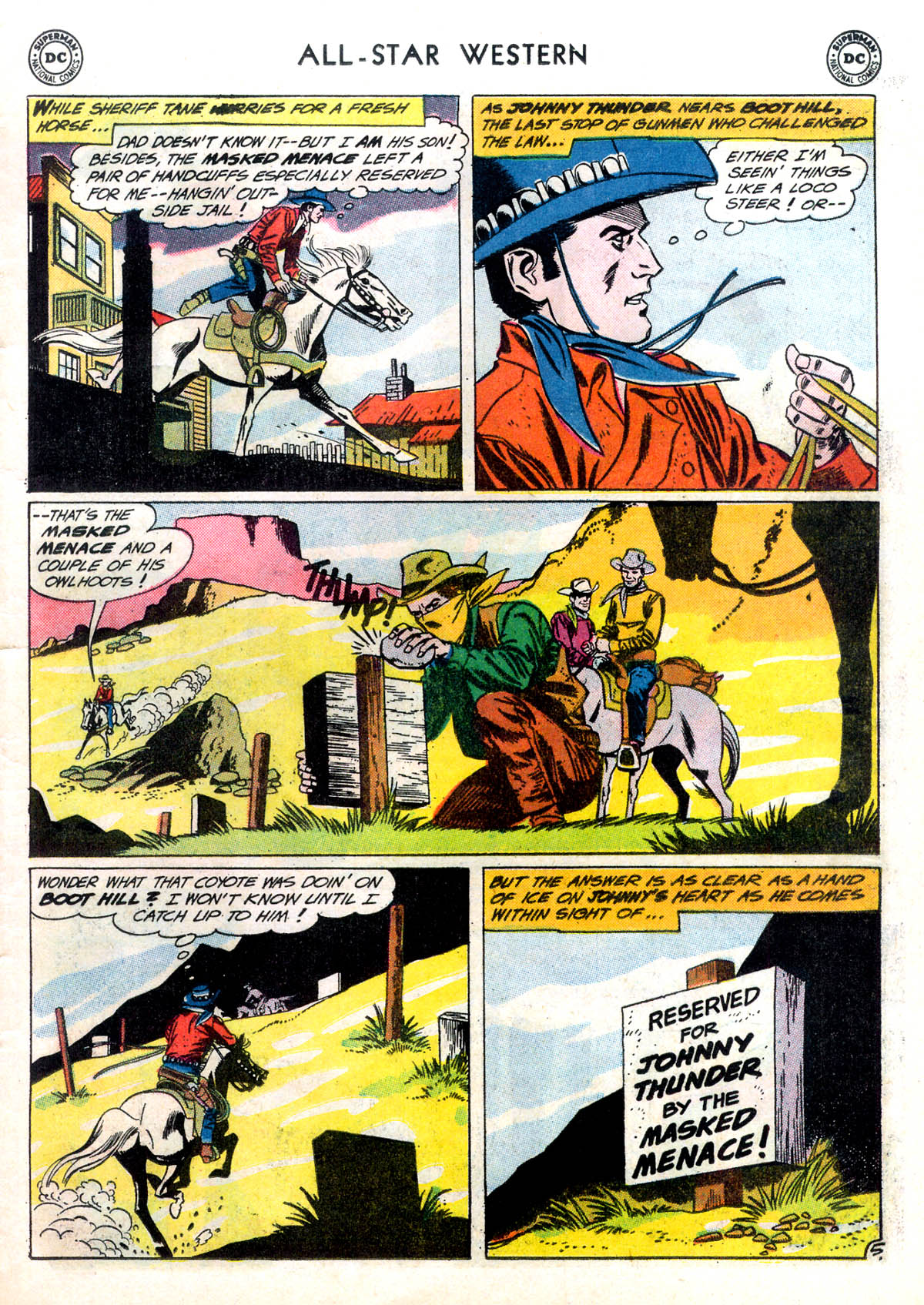 Read online All-Star Western (1951) comic -  Issue #116 - 7