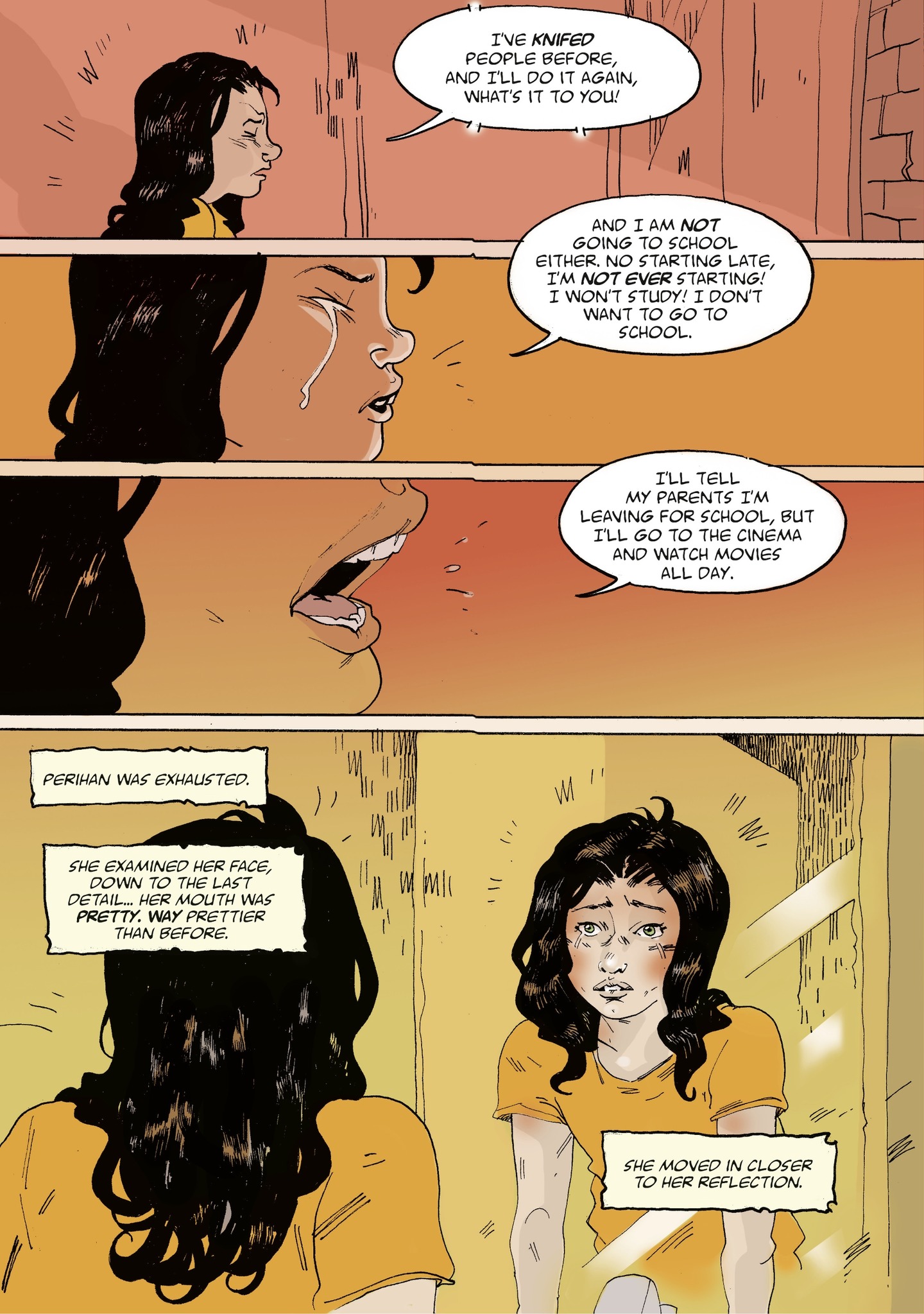 Read online Perihan The Girl Without A Mouth comic -  Issue # TPB - 42