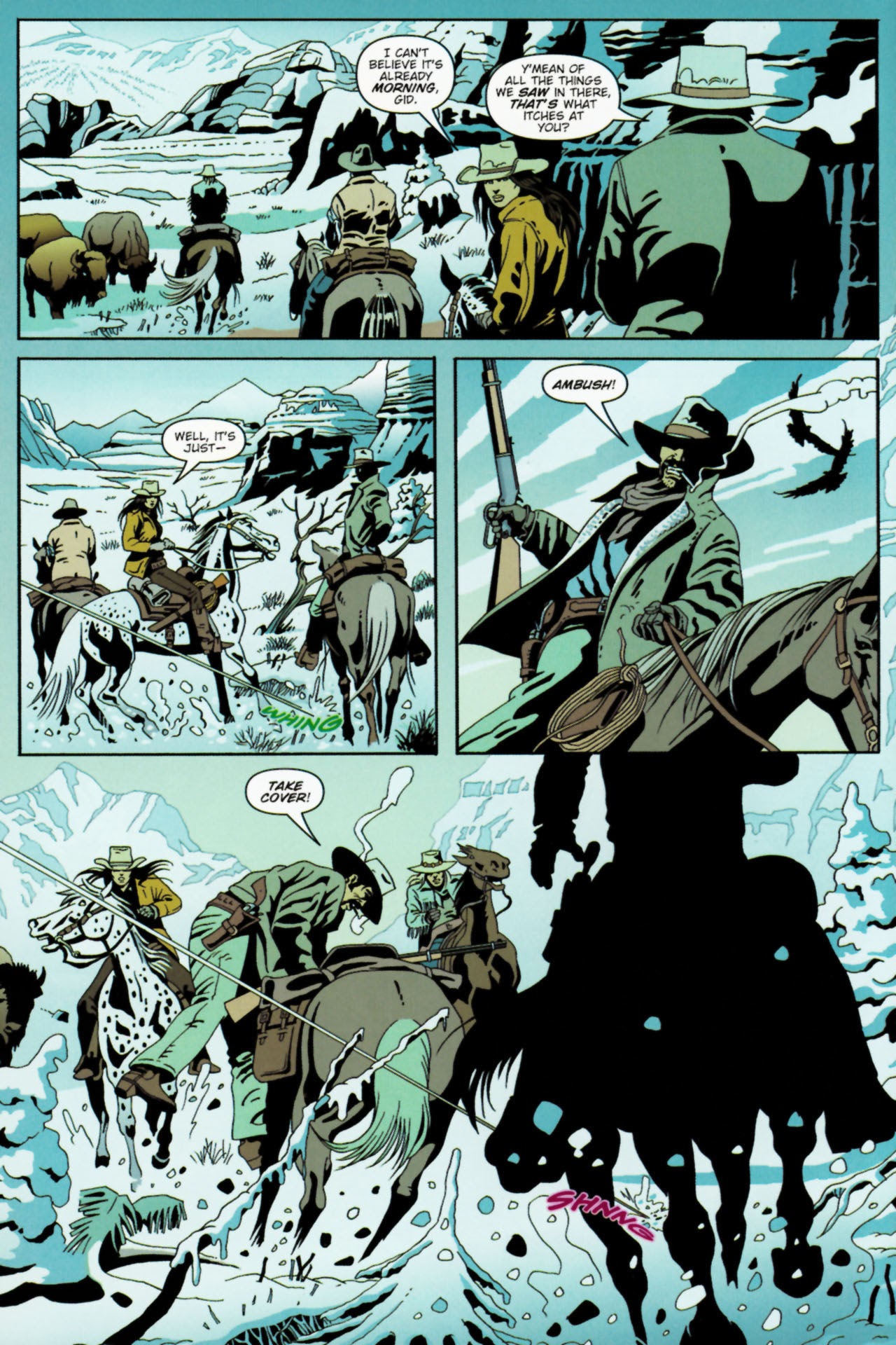 Read online Desperadoes: Buffalo Dreams comic -  Issue #4 - 13