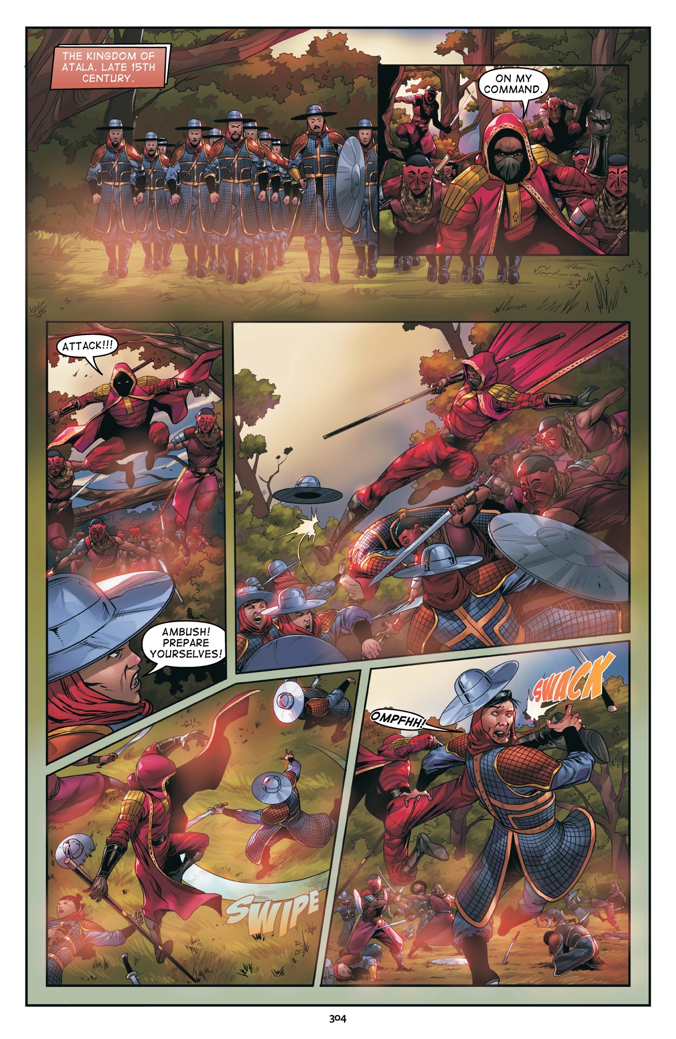 Read online Malika: Warrior Queen comic -  Issue # TPB 1 (Part 4) - 6