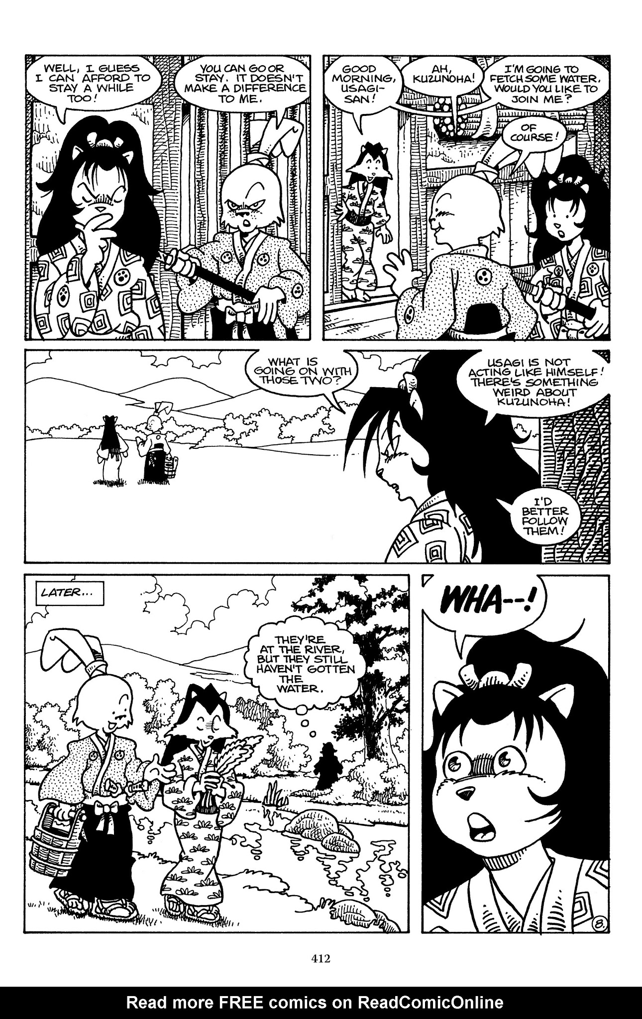 Read online The Usagi Yojimbo Saga comic -  Issue # TPB 5 - 406