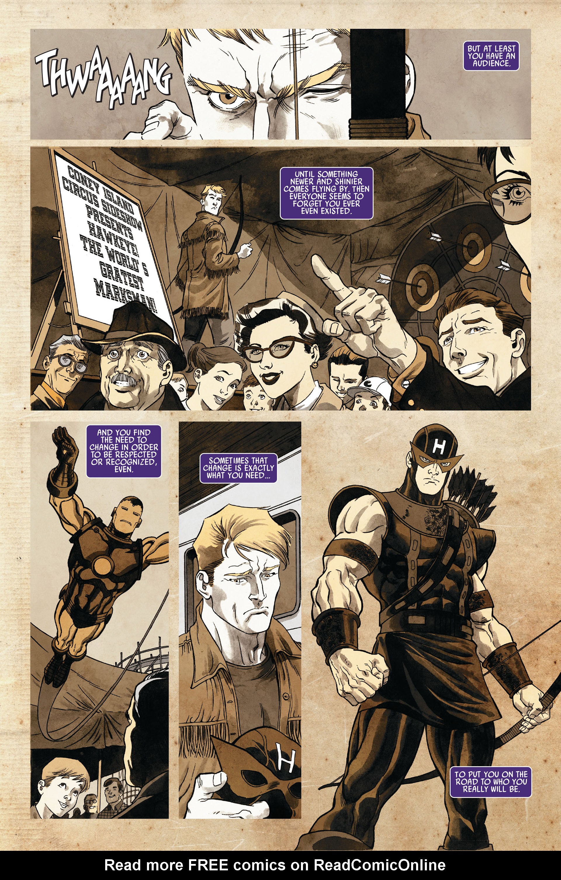 Read online Hawkeye: Blindspot comic -  Issue #1 - 17