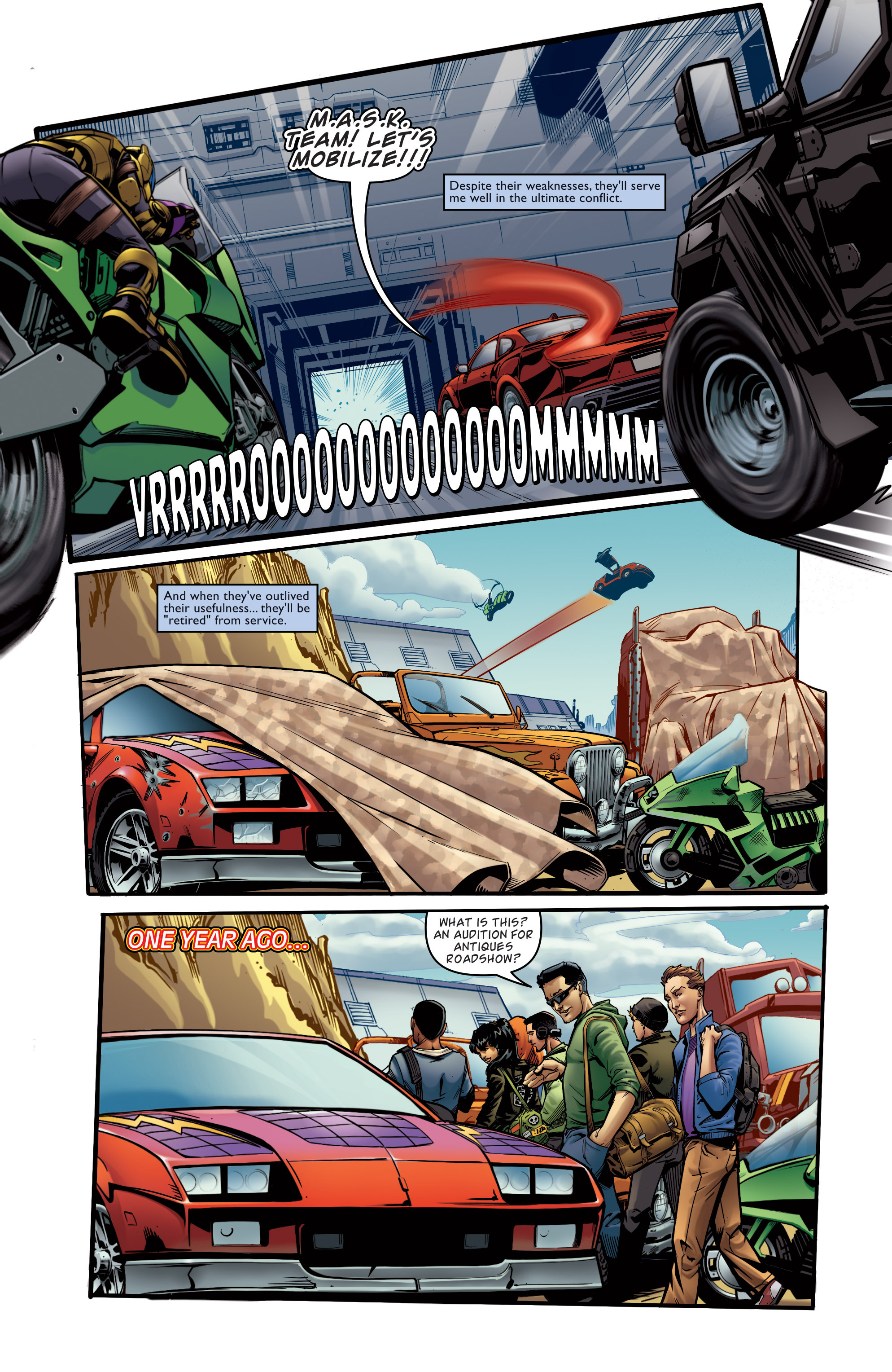 Read online M.A.S.K.: Mobile Armored Strike Kommand: Revolution comic -  Issue # Full - 6