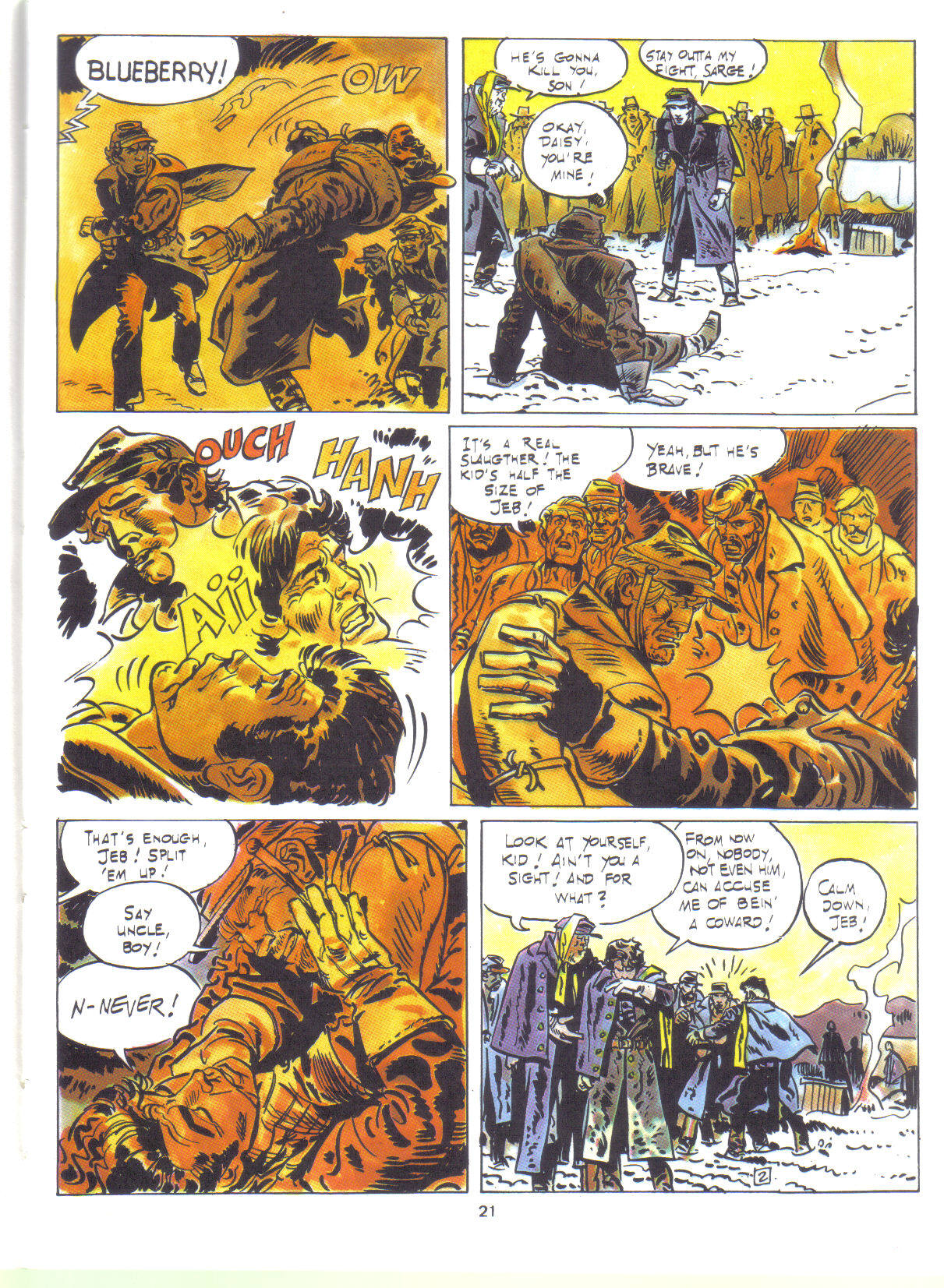 Read online Young Blueberry comic -  Issue # TPB 1 - 21