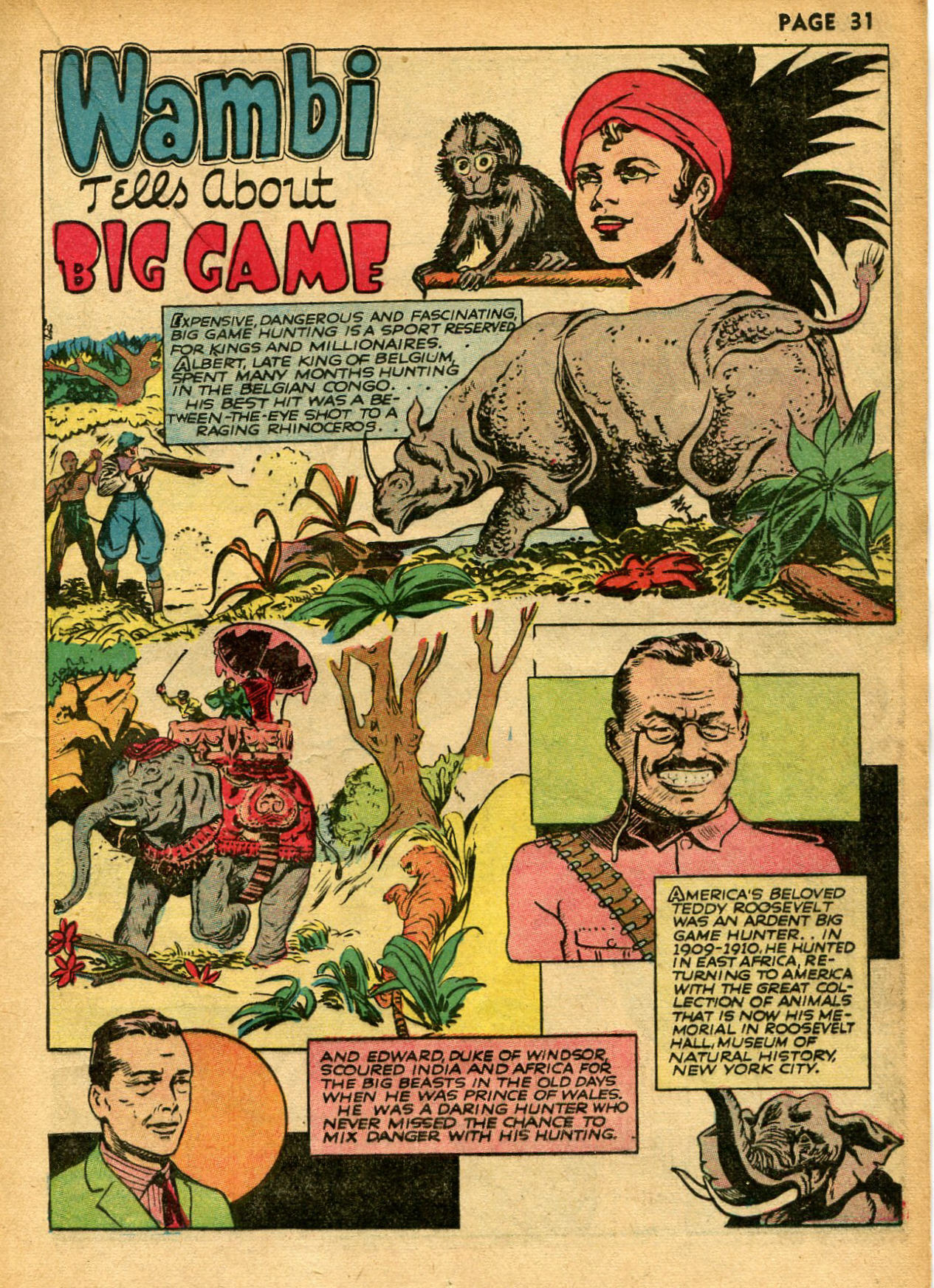 Read online Wambi Jungle Boy comic -  Issue #1 - 34