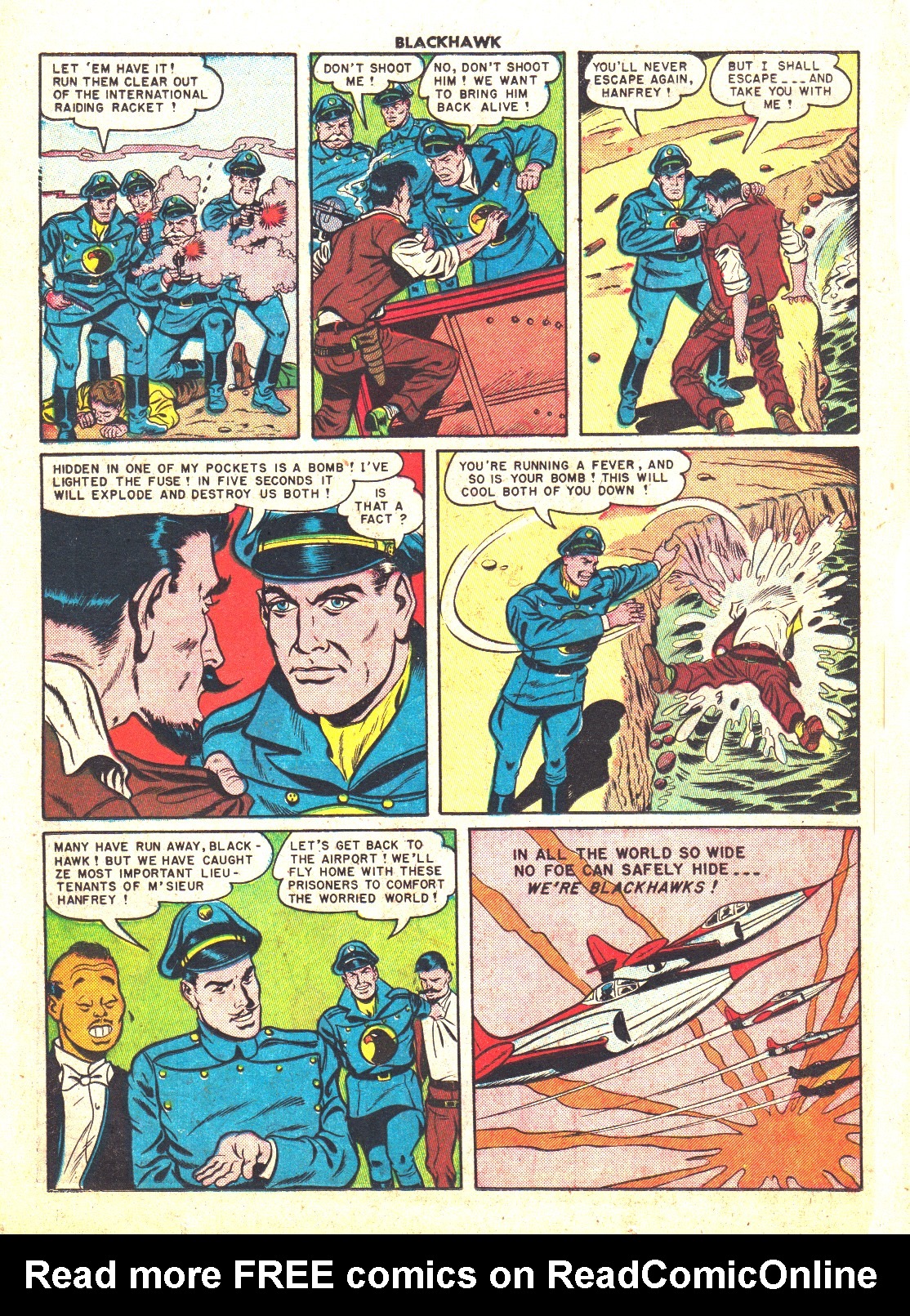 Read online Blackhawk (1957) comic -  Issue #37 - 34