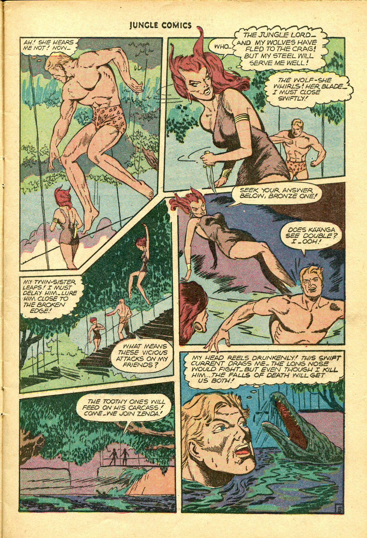 Read online Jungle Comics comic -  Issue #83 - 8
