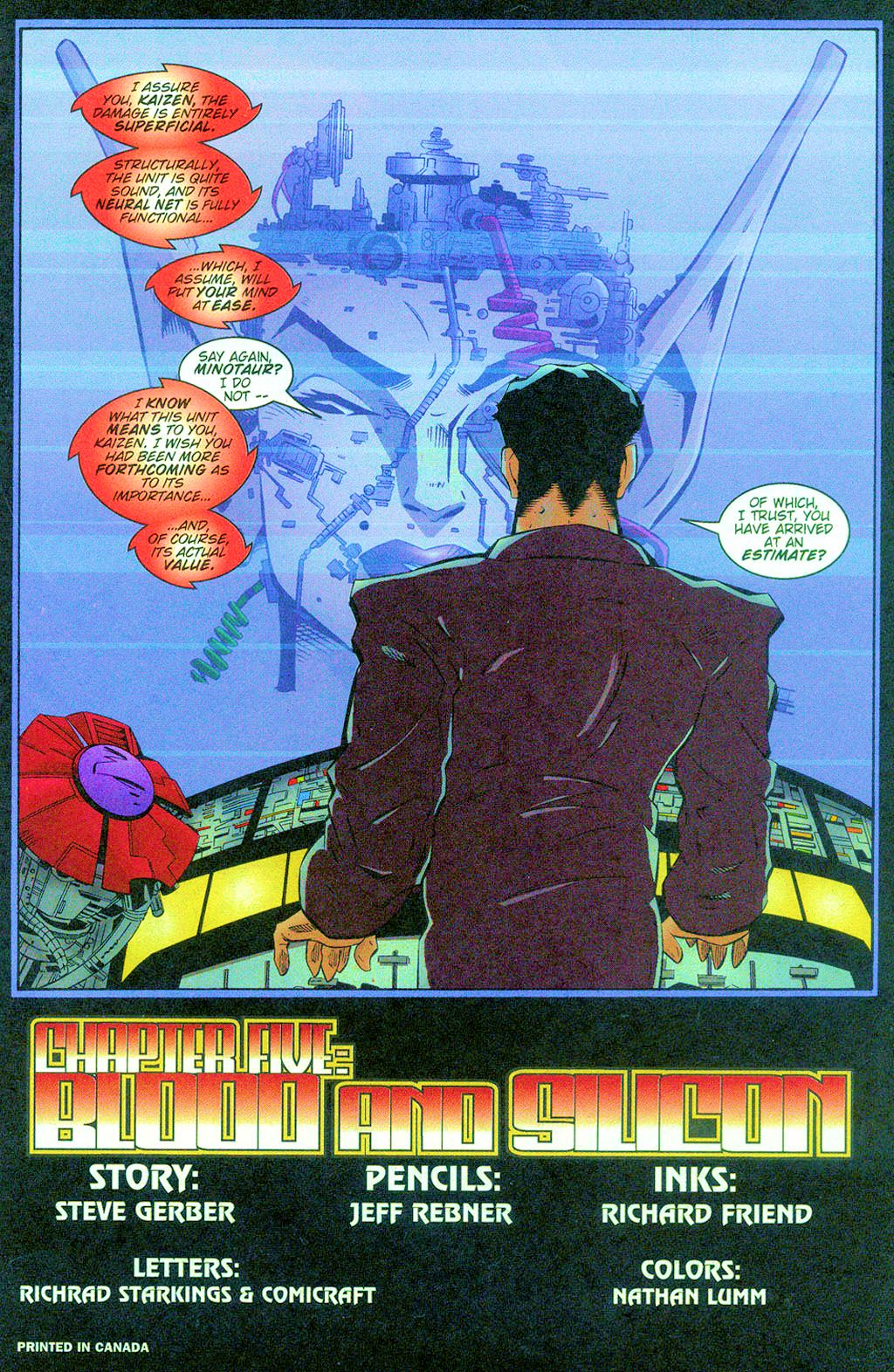 Read online Cybernary comic -  Issue #5 - 3