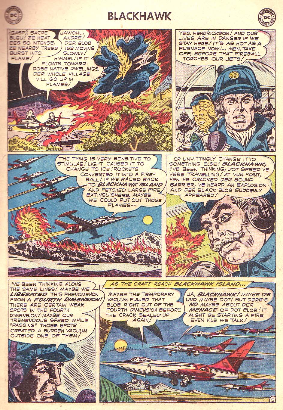 Read online Blackhawk (1957) comic -  Issue #138 - 7
