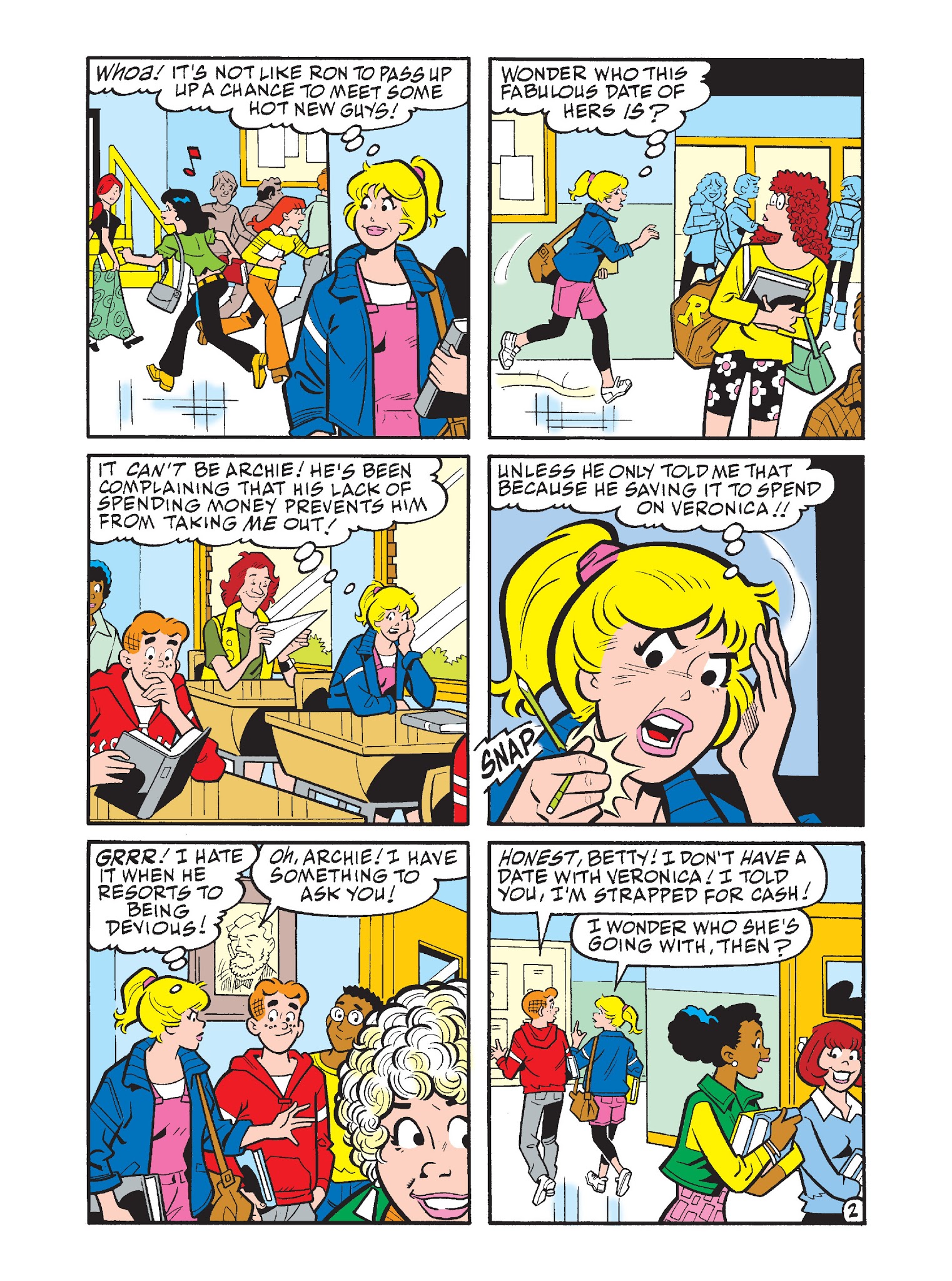 Read online Betty and Veronica Double Digest comic -  Issue #157 - 166