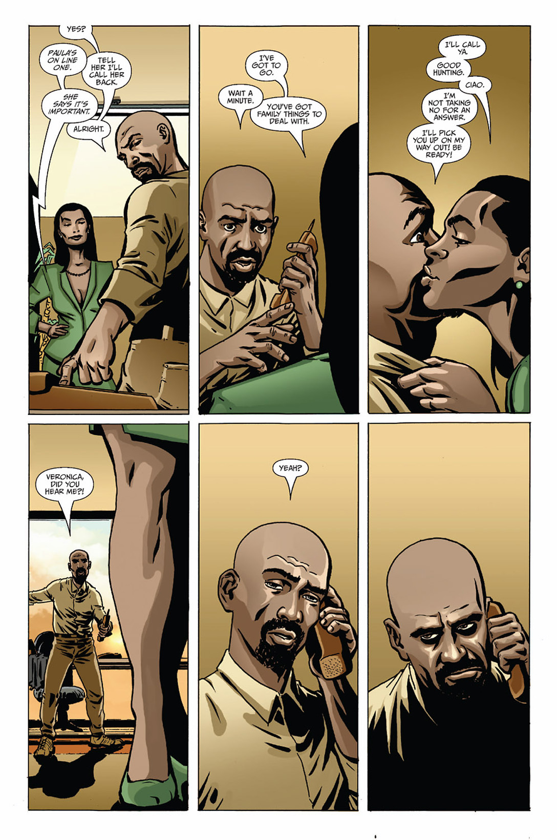 Read online Hunter's Moon comic -  Issue #1 - 8