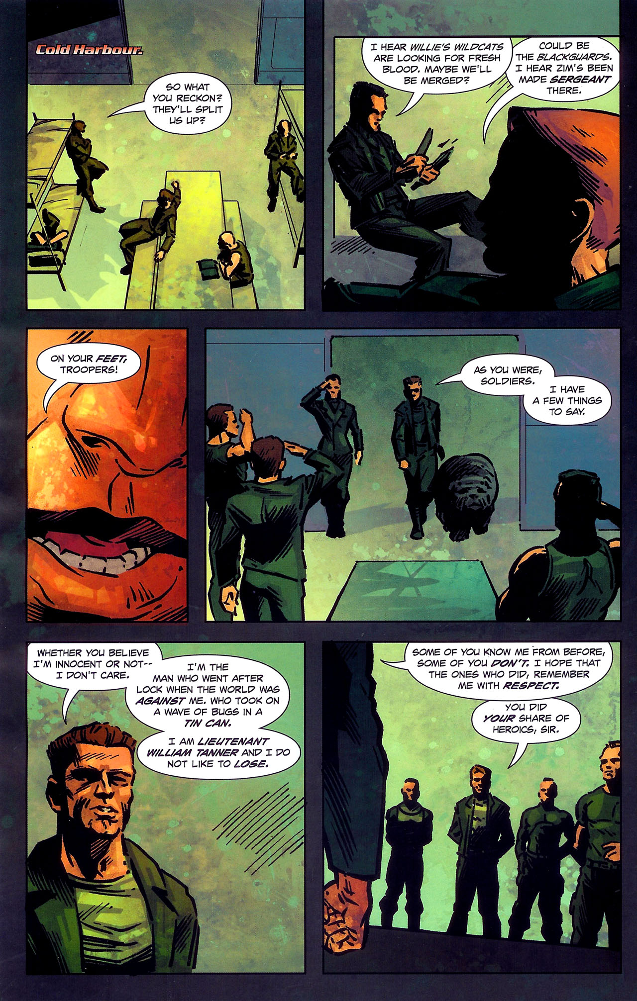 Read online Starship Troopers: Damaged Justice comic -  Issue #4 - 25