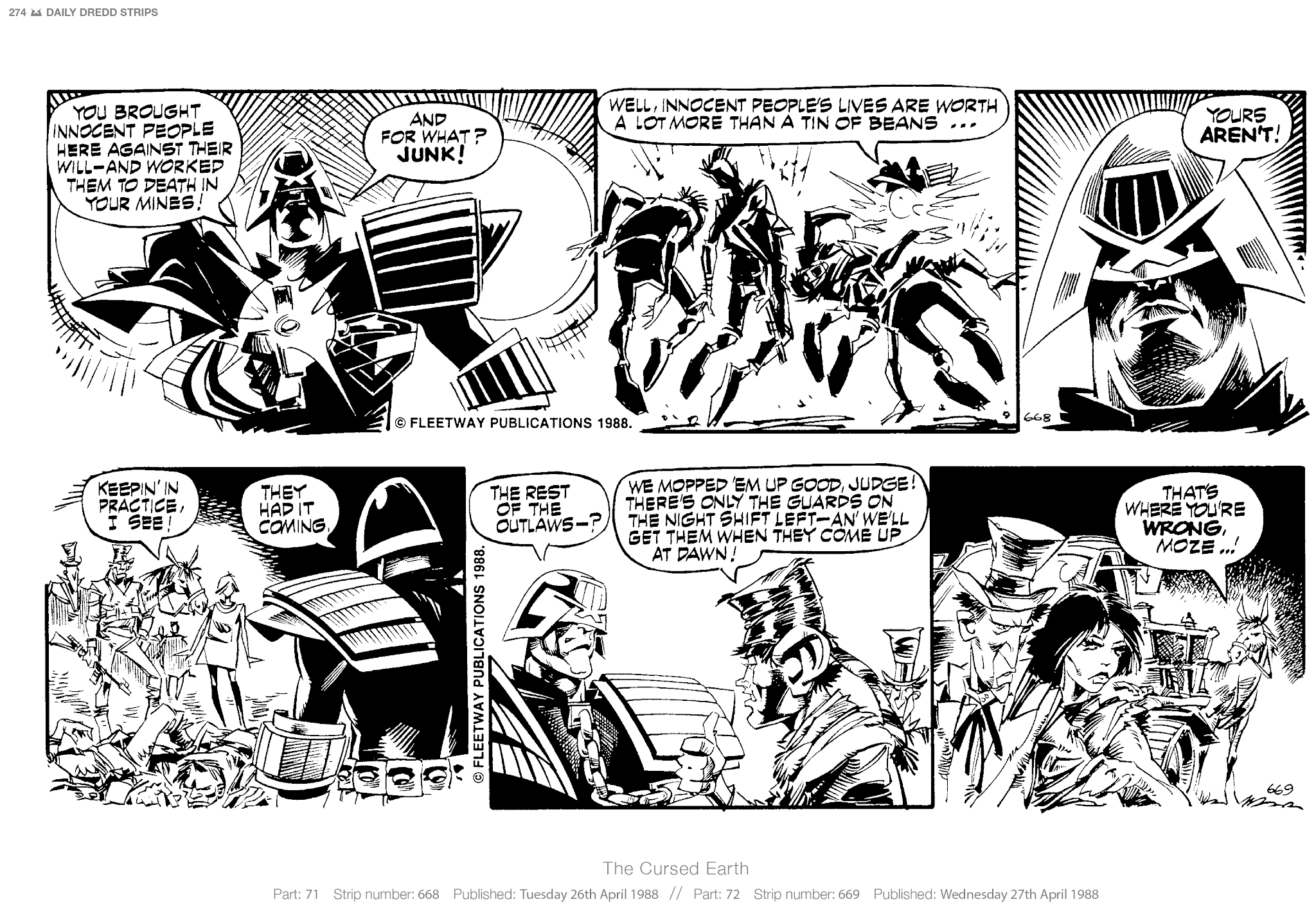 Read online Judge Dredd: The Daily Dredds comic -  Issue # TPB 2 - 277