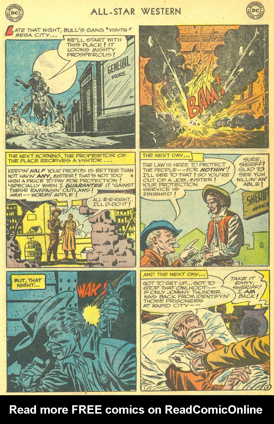 Read online All-Star Western (1951) comic -  Issue #67 - 29