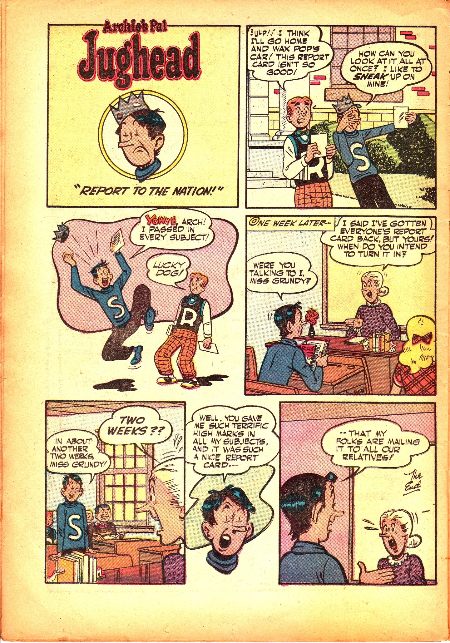 Read online Archie's Pal Jughead comic -  Issue #24 - 24