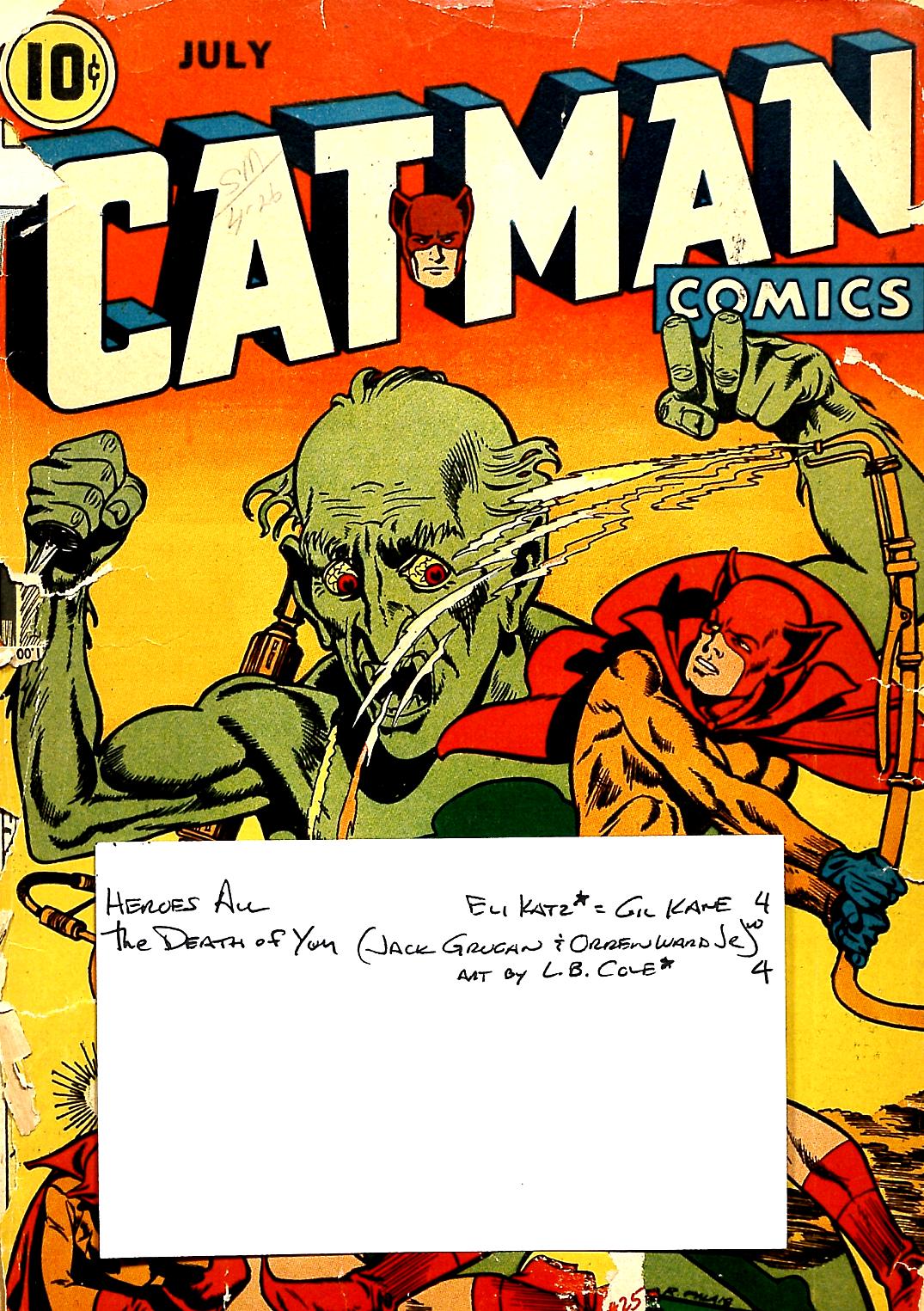 Read online Cat-Man Comics comic -  Issue #25 - 54