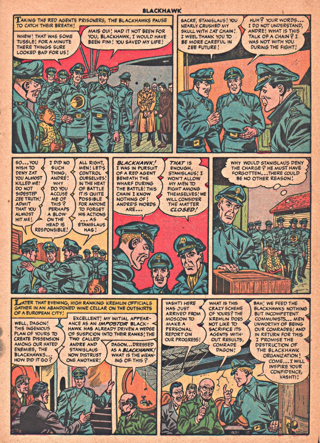 Read online Blackhawk (1957) comic -  Issue #85 - 5