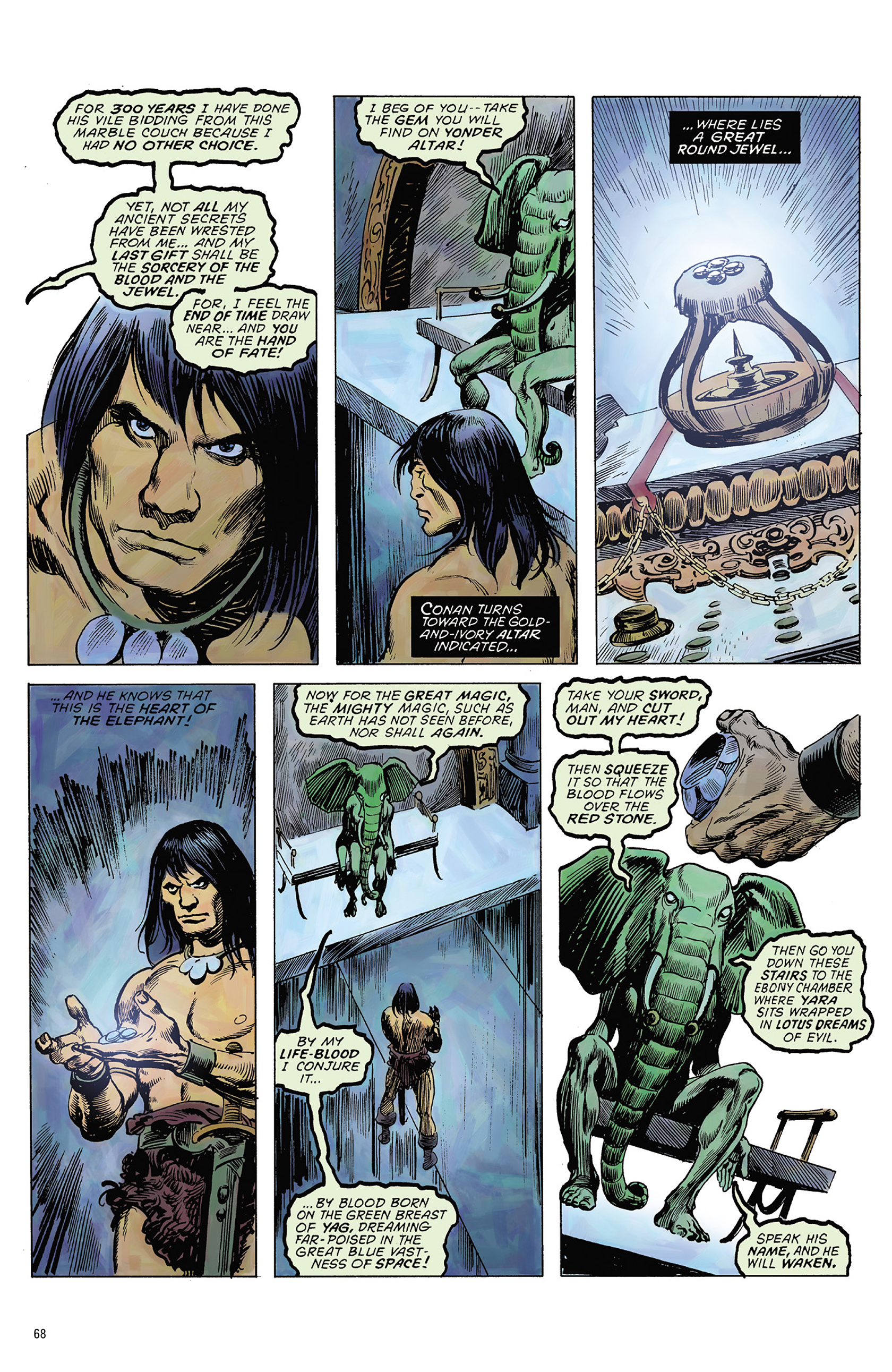 Read online Robert E. Howard's Savage Sword comic -  Issue #8 - 71