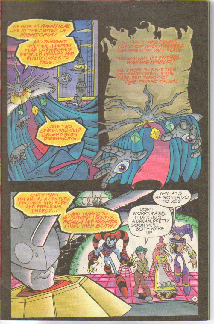 Read online NiGHTS into Dreams... comic -  Issue #1 - 4