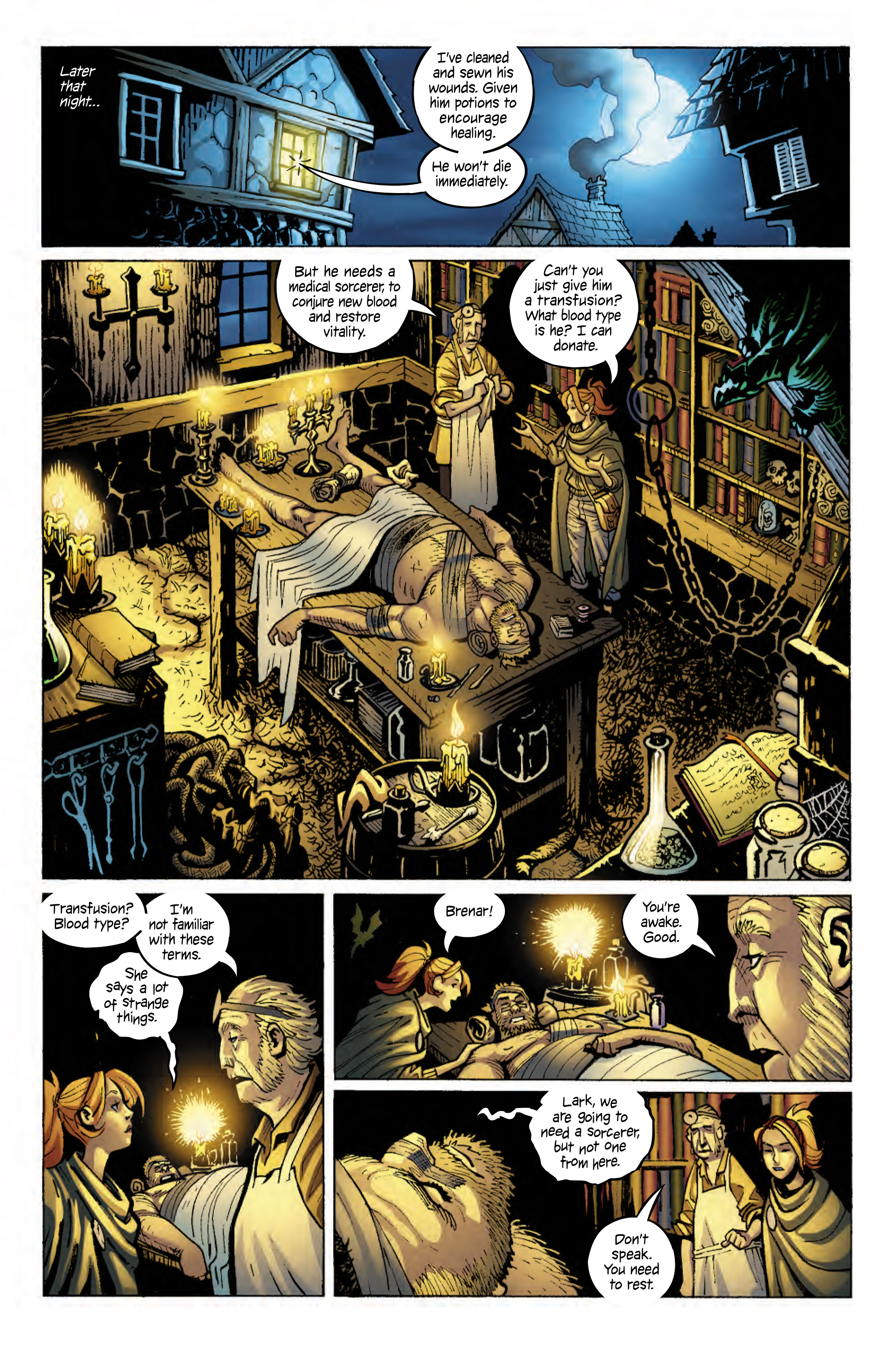 Read online Lark's Killer comic -  Issue #6 - 19