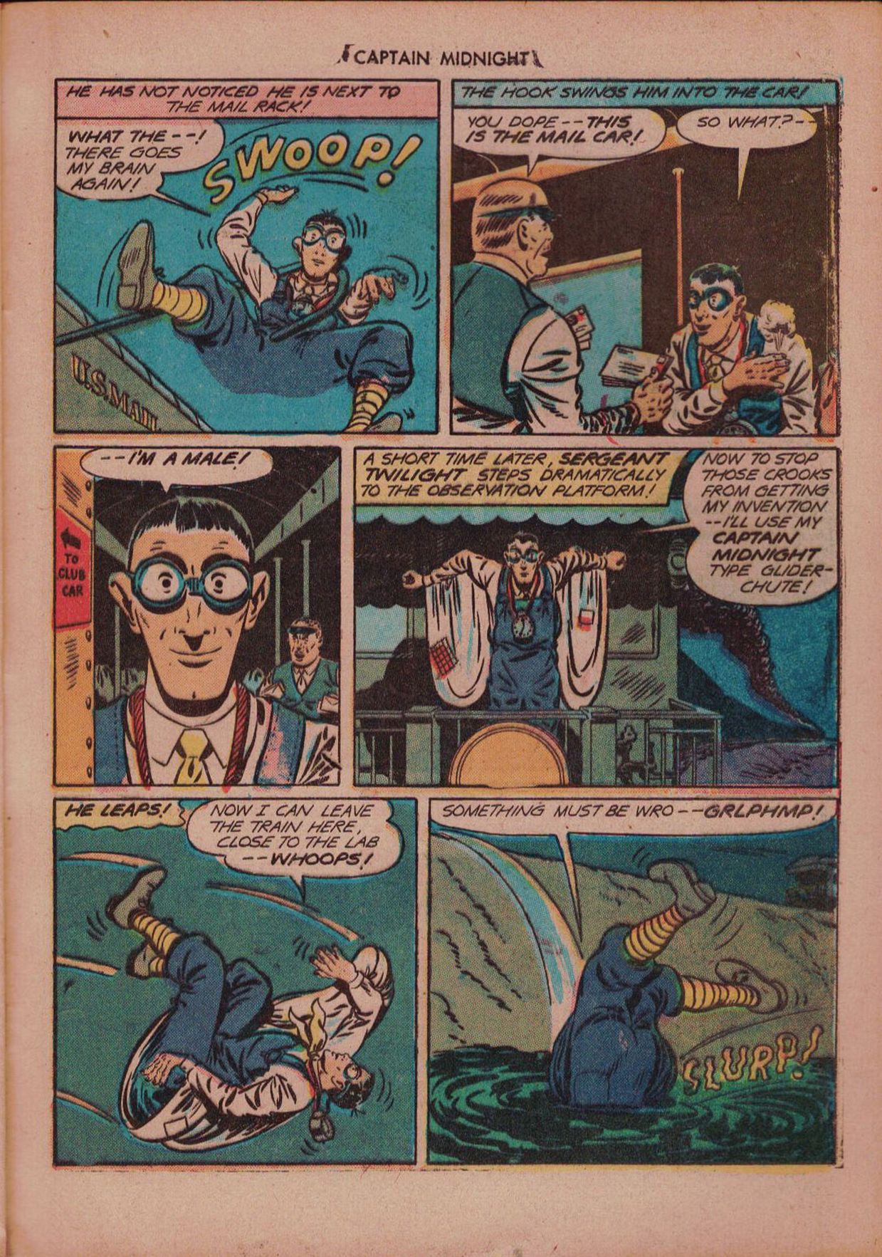 Read online Captain Midnight (1942) comic -  Issue #16 - 33