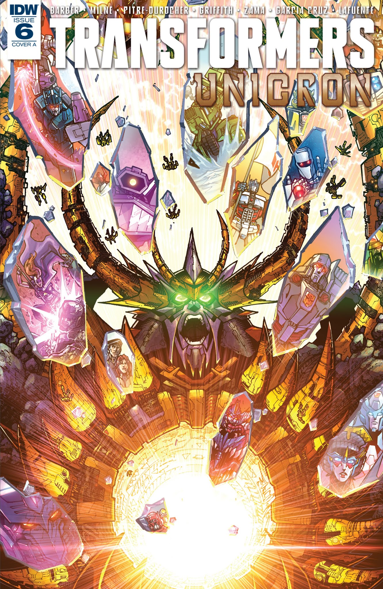 Read online Transformers: Unicron comic -  Issue #6 - 1