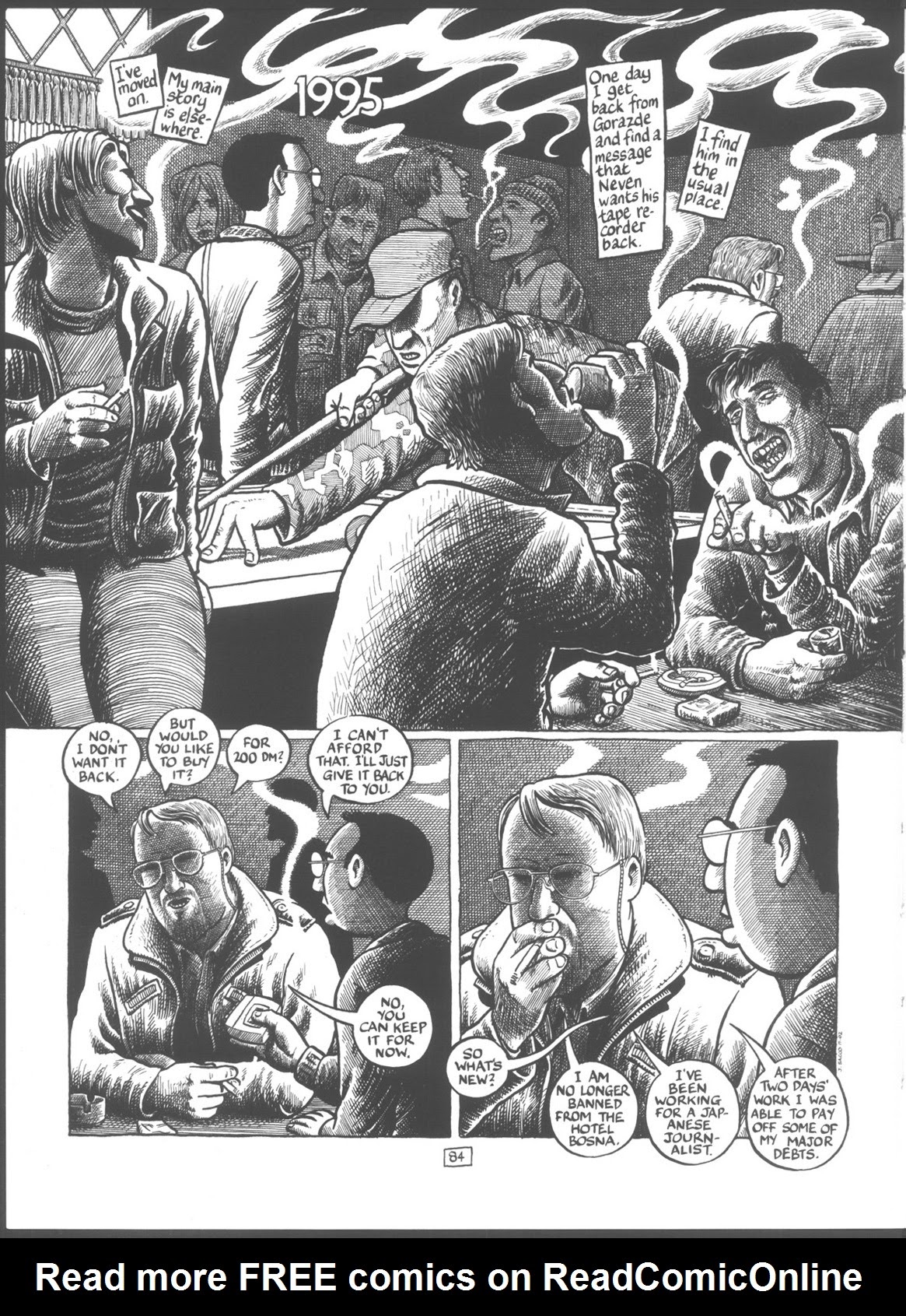 Read online The Fixer: A Story from Sarajevo comic -  Issue # TPB - 88