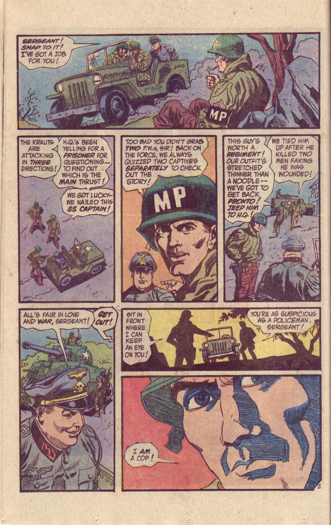 Read online G.I. Combat (1952) comic -  Issue #205 - 56