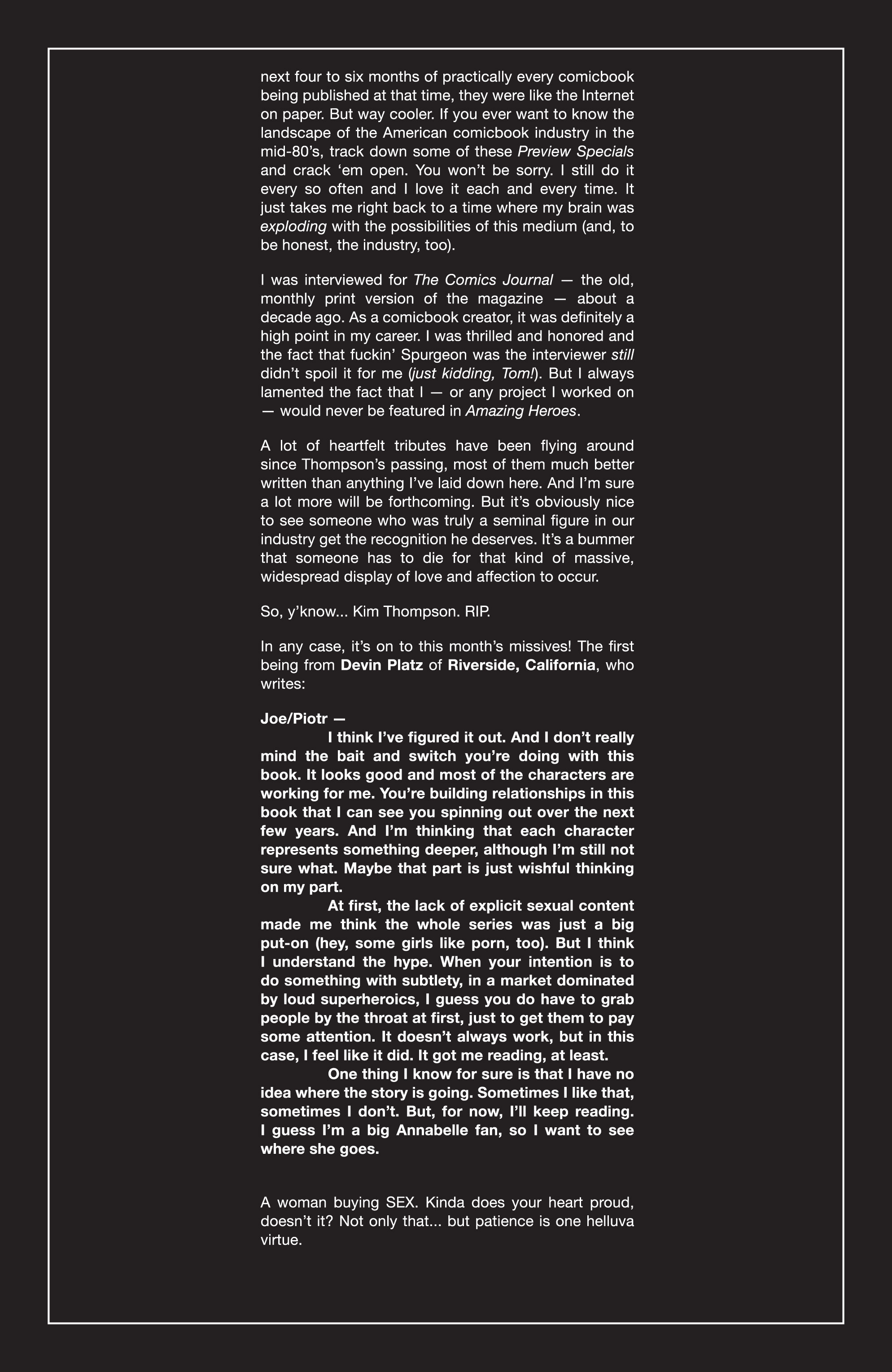 Read online Sex comic -  Issue #6 - 22