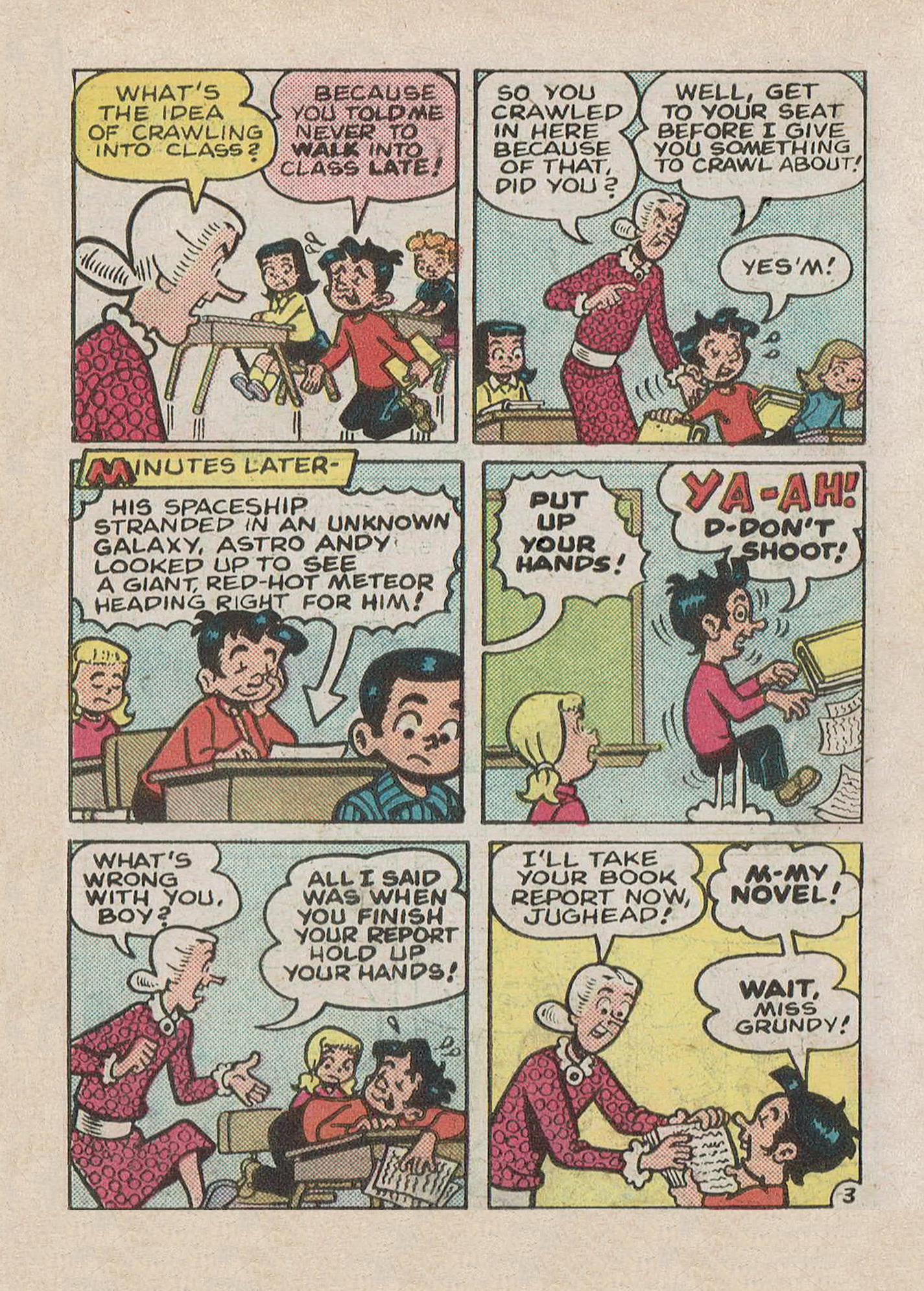 Read online Little Archie Comics Digest Magazine comic -  Issue #25 - 127