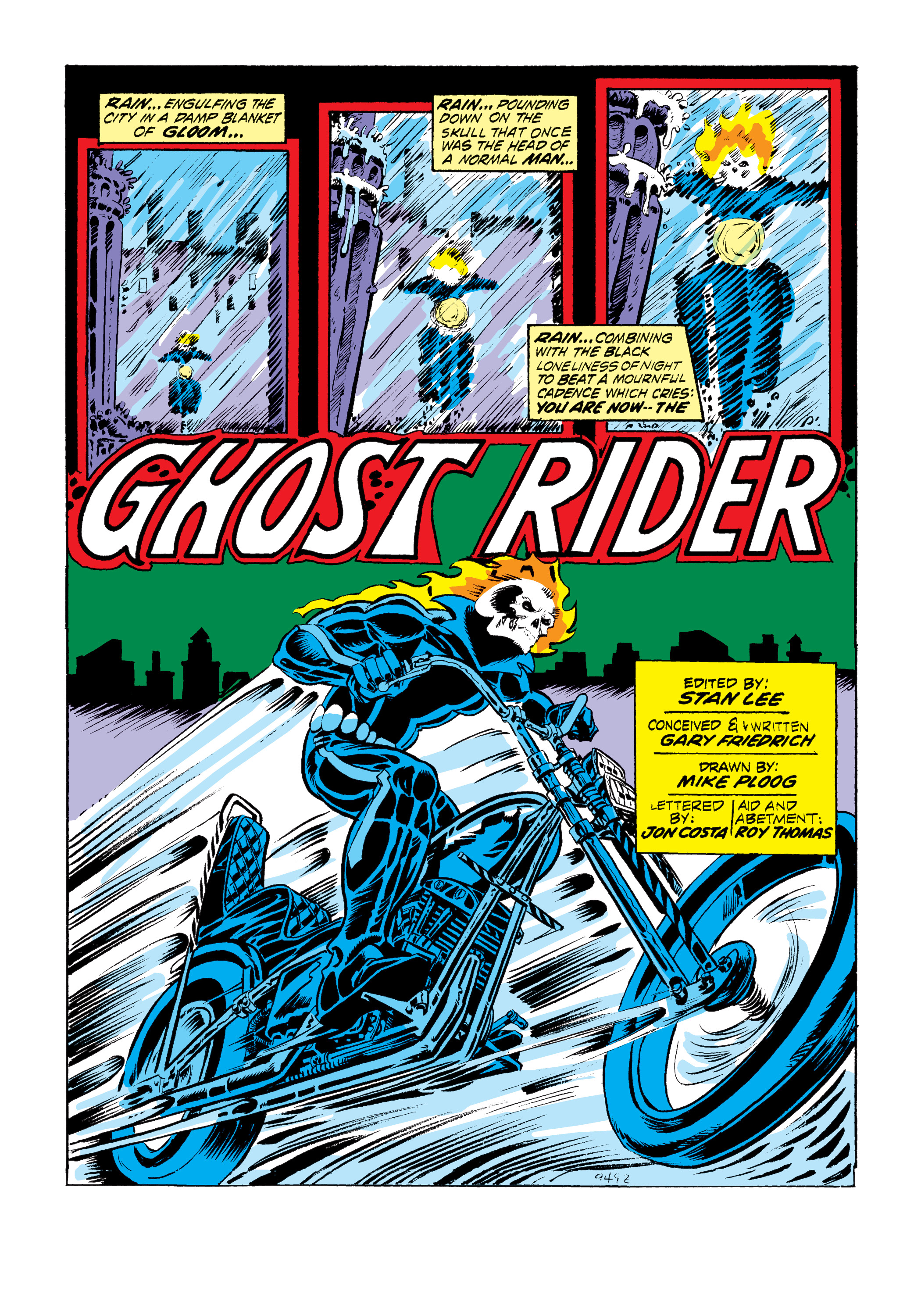 Read online Marvel Masterworks: Ghost Rider comic -  Issue # TPB 1 (Part 1) - 10