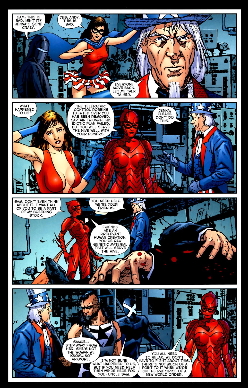 Uncle Sam and the Freedom Fighters (2007) issue 4 - Page 18