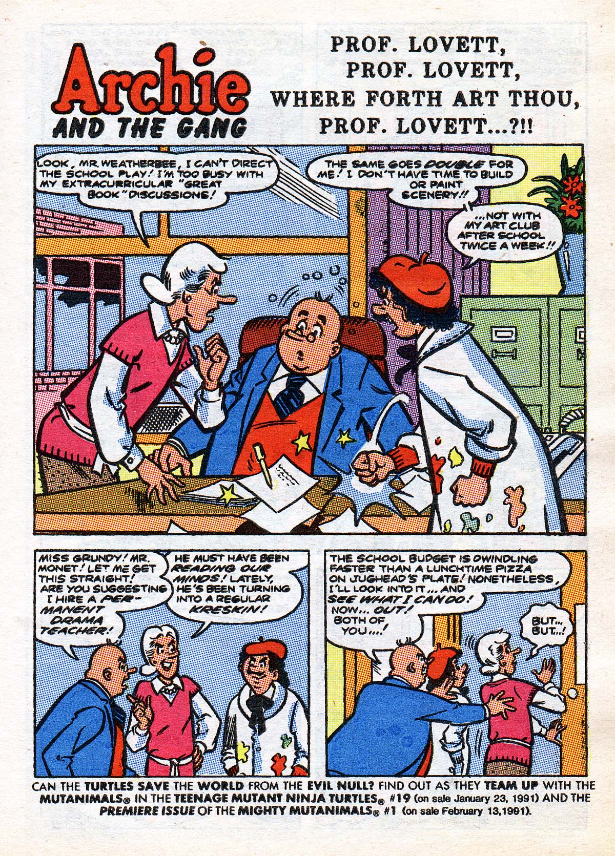 Read online Archie...Archie Andrews, Where Are You? Digest Magazine comic -  Issue #73 - 68