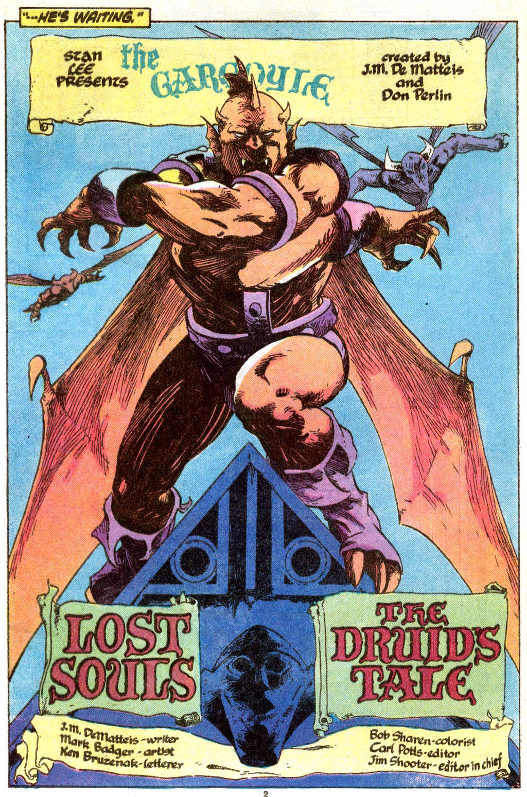 Read online Gargoyle comic -  Issue #3 - 3