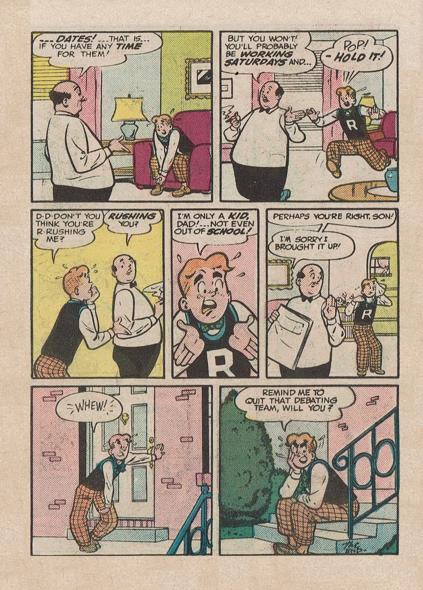 Read online Archie's Double Digest Magazine comic -  Issue #28 - 198