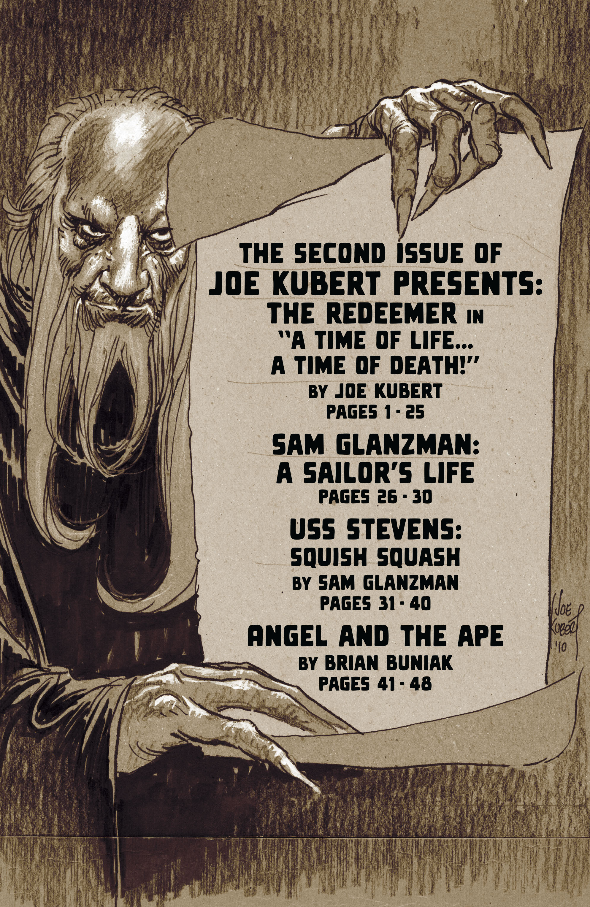 Read online Joe Kubert Presents comic -  Issue #2 - 2