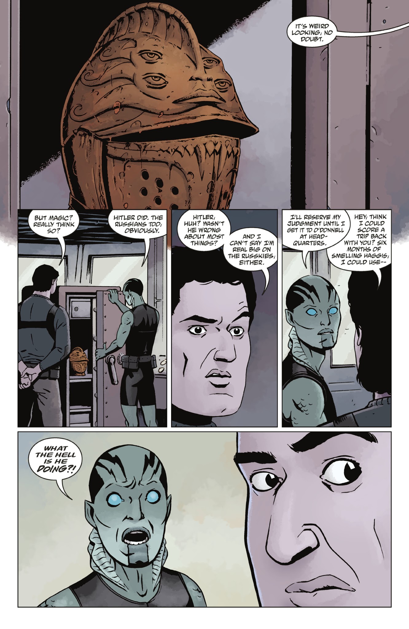 Read online Abe Sapien: The Devil Does Not Jest and Other Stories comic -  Issue # TPB - 52