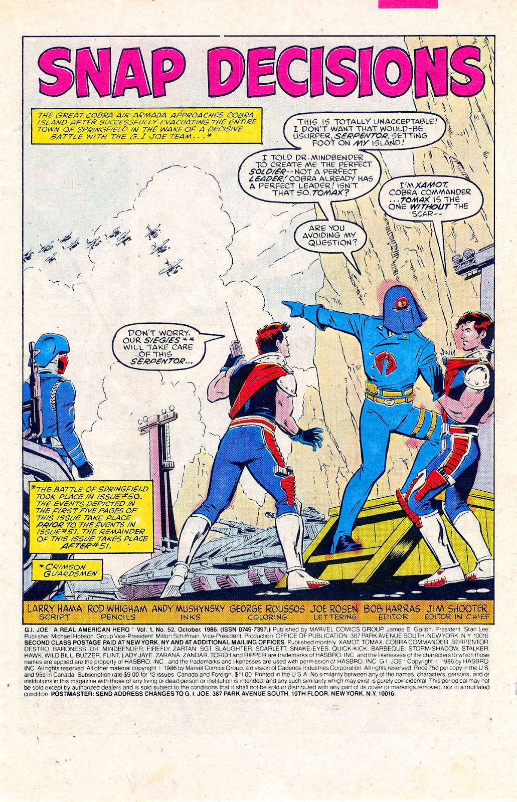 G.I. Joe: A Real American Hero issue 52 - Page 2