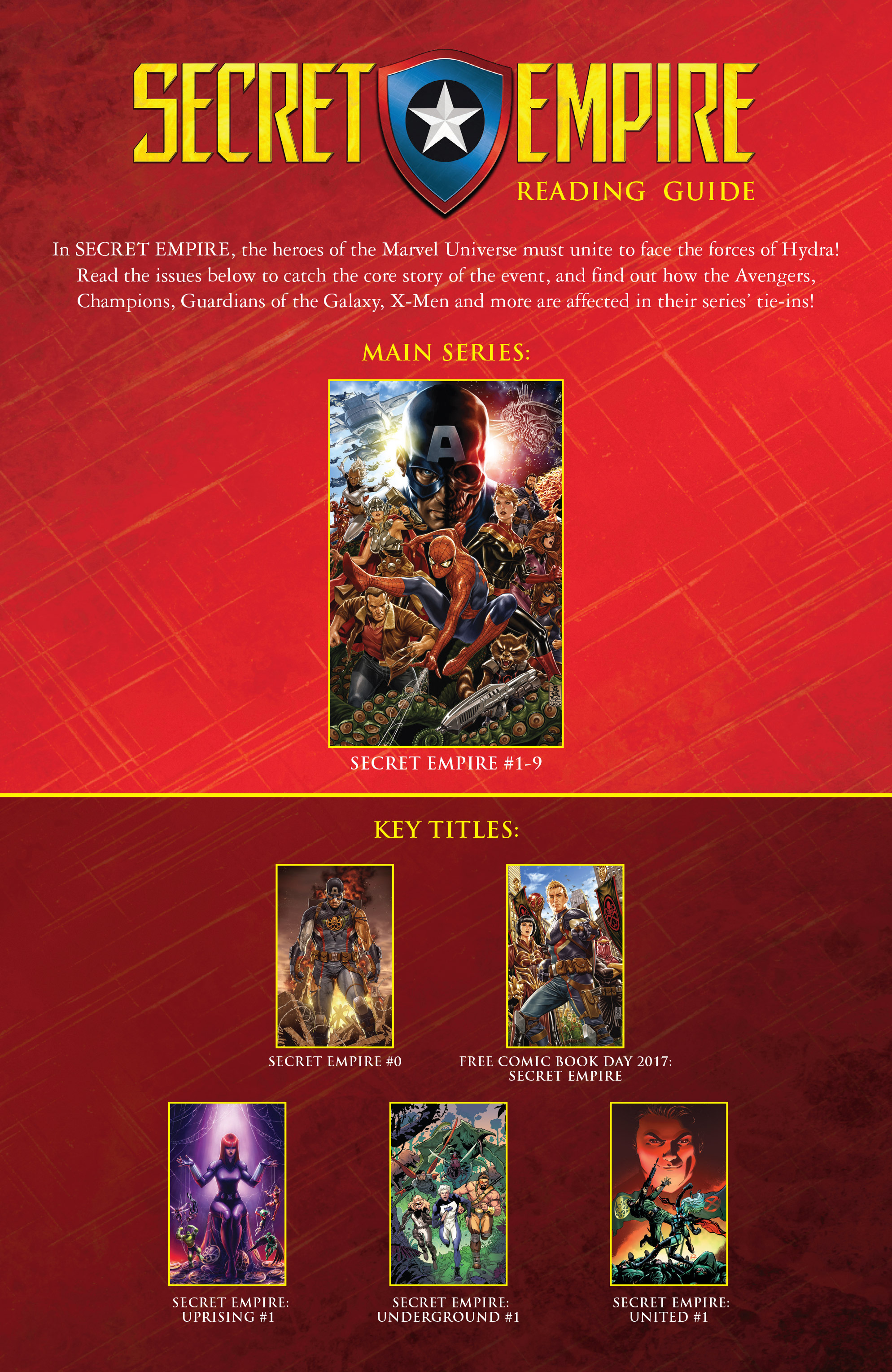 Read online Secret Empire Free Previews Spotlight comic -  Issue # Full - 12