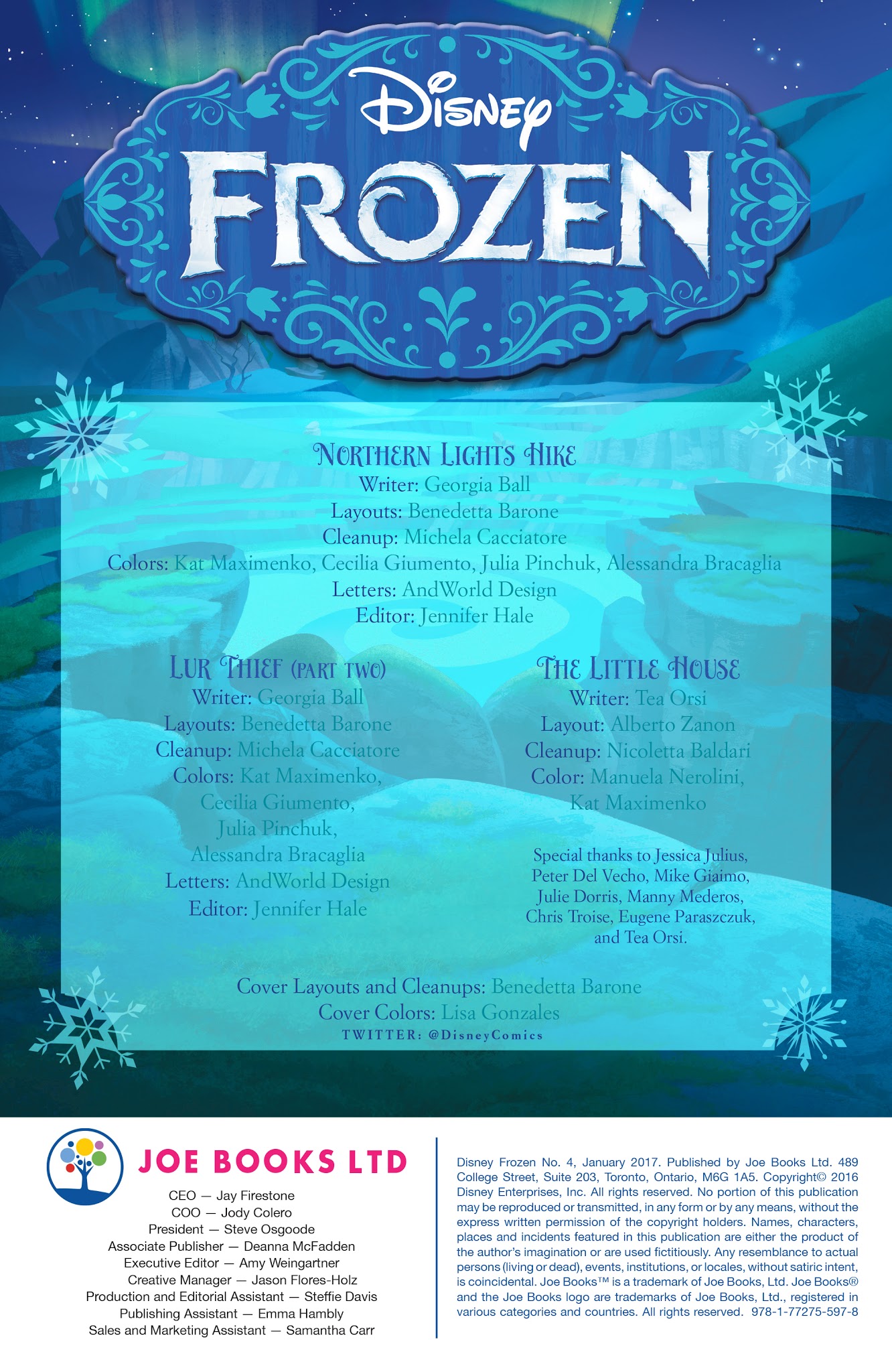 Read online Disney Frozen comic -  Issue #4 - 2