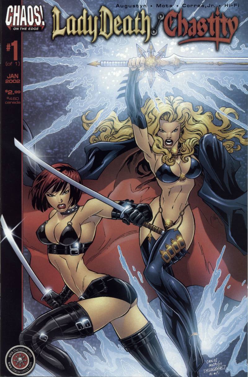 Read online Lady Death/Chastity comic -  Issue # Full - 1