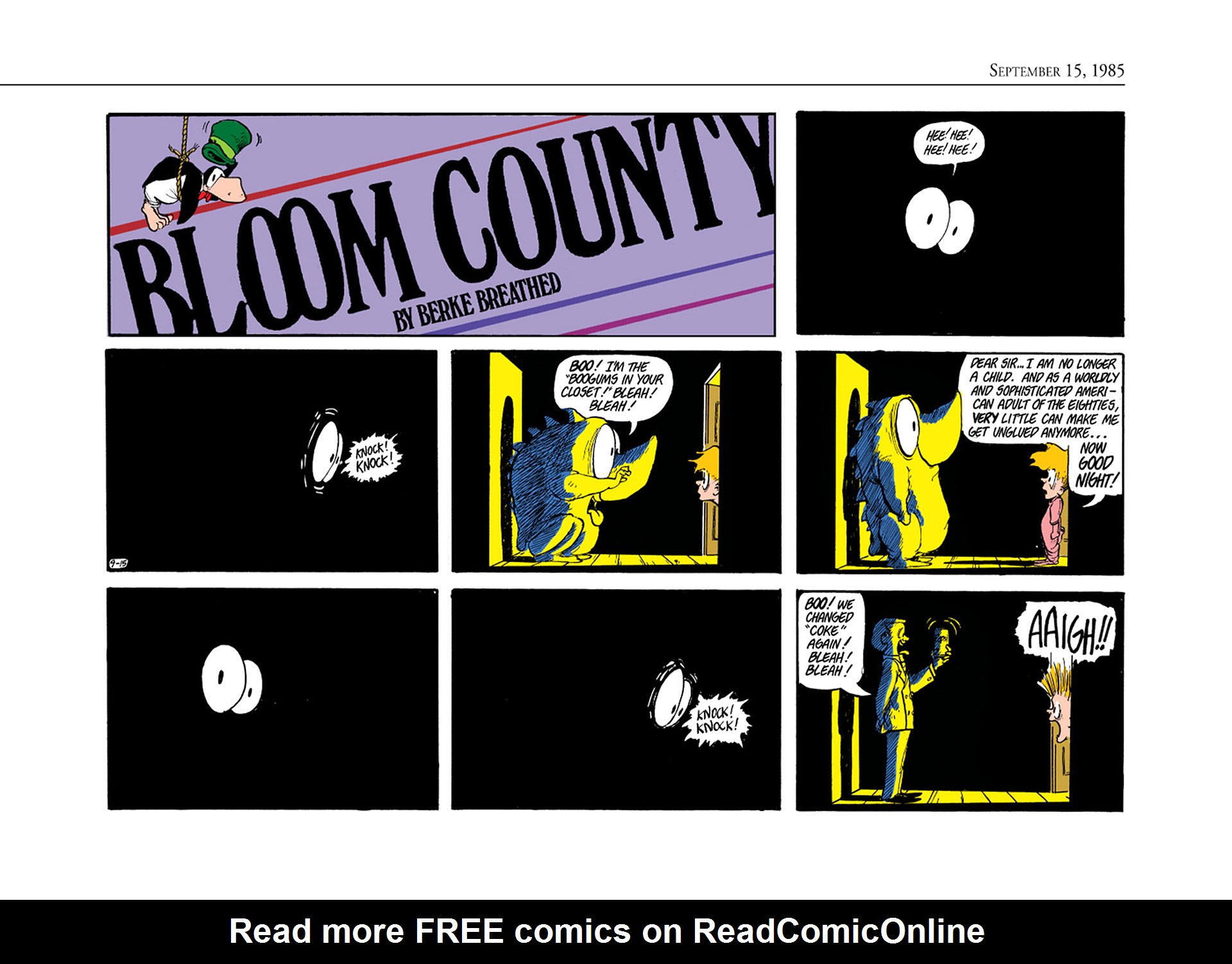 Read online The Bloom County Digital Library comic -  Issue # TPB 5 (Part 3) - 66