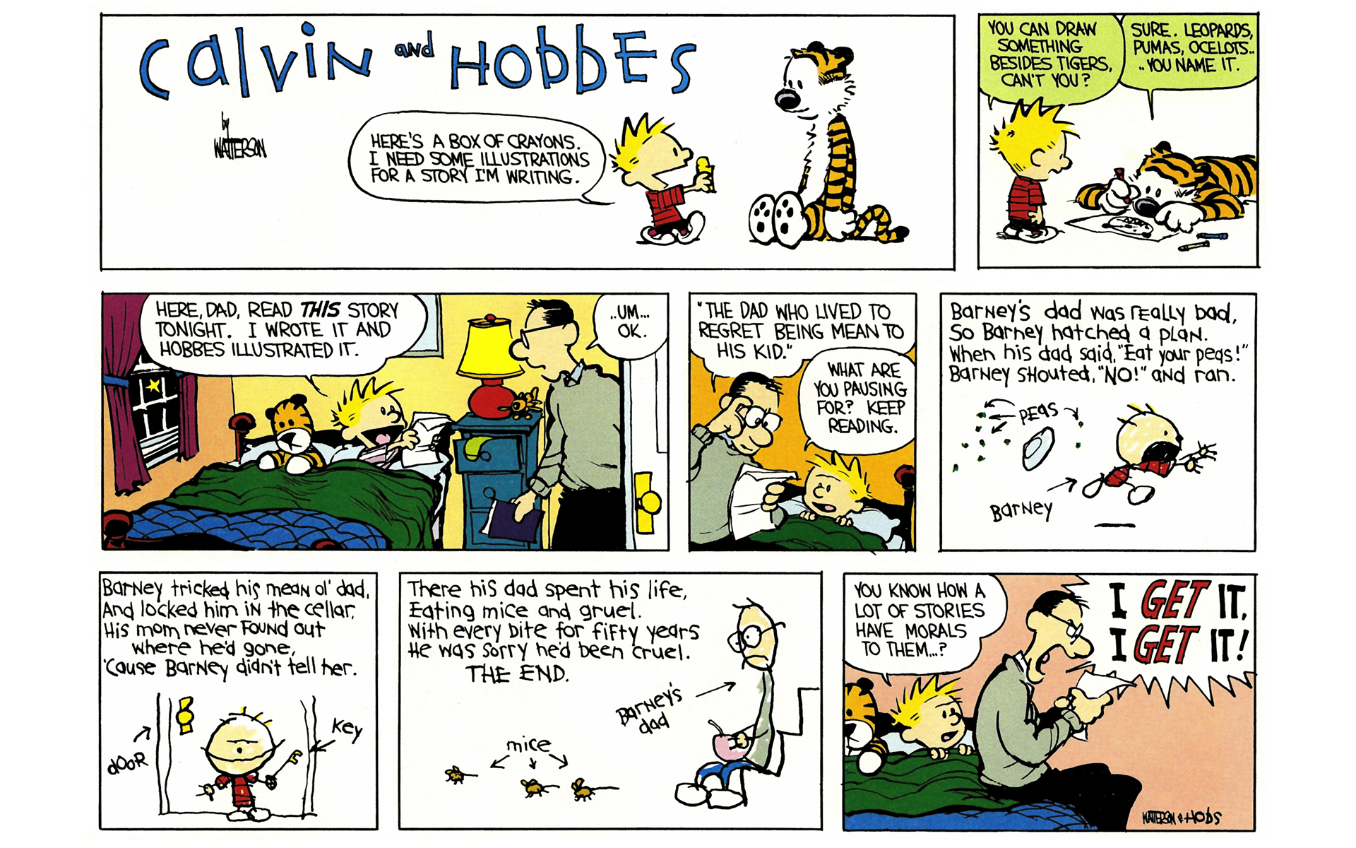 Read online Calvin and Hobbes comic -  Issue #3 - 130