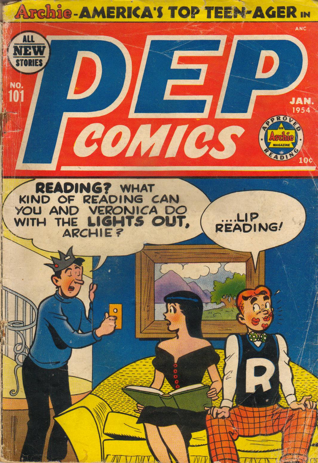 Read online Pep Comics comic -  Issue #101 - 1