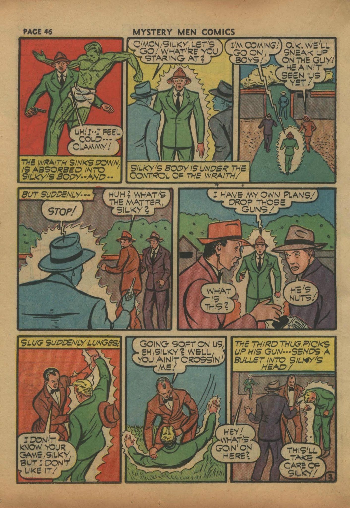 Read online Mystery Men Comics comic -  Issue #27 - 48